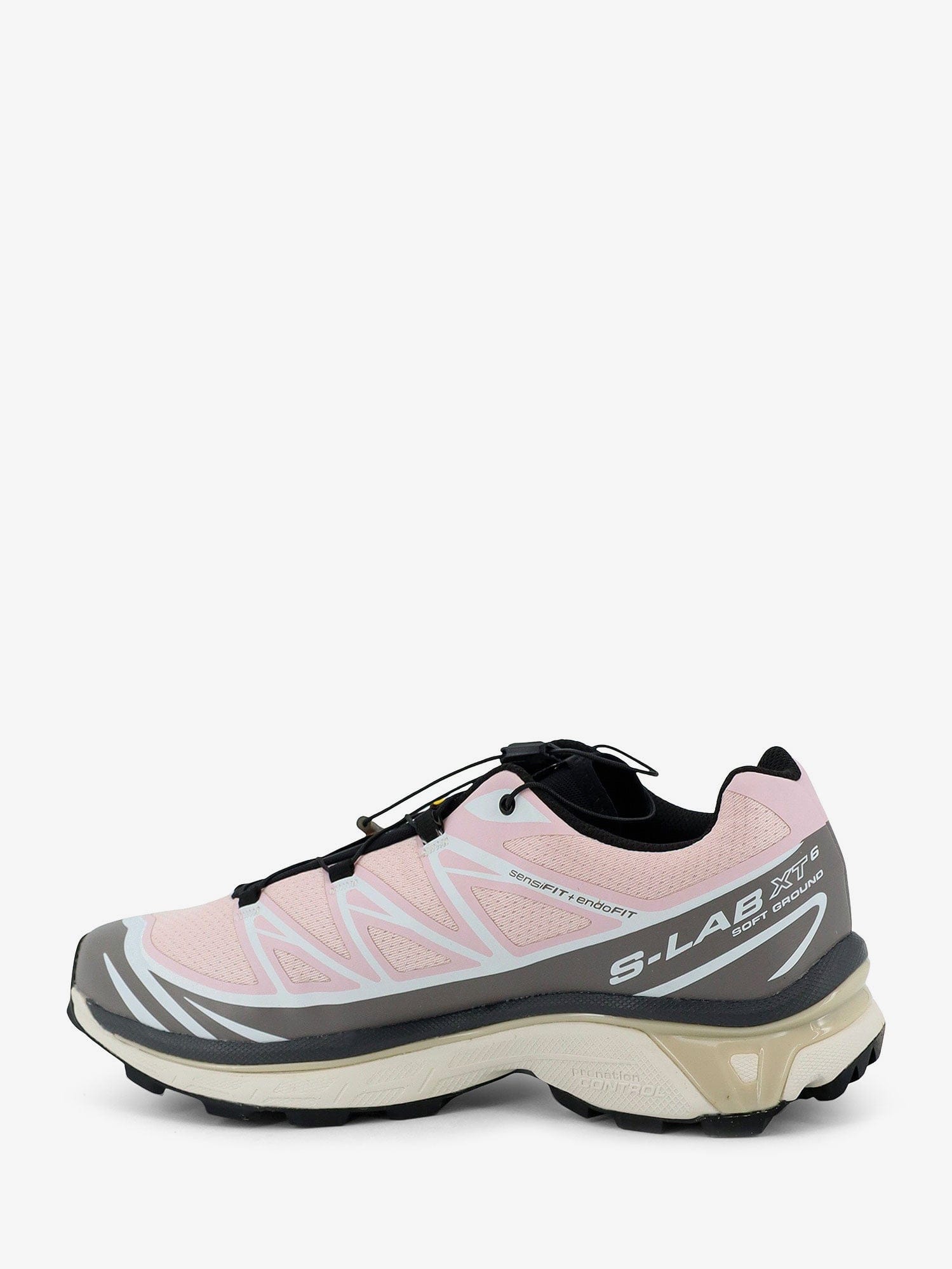 Salomon XT-6 technical fabric sneakers with side lettering logo