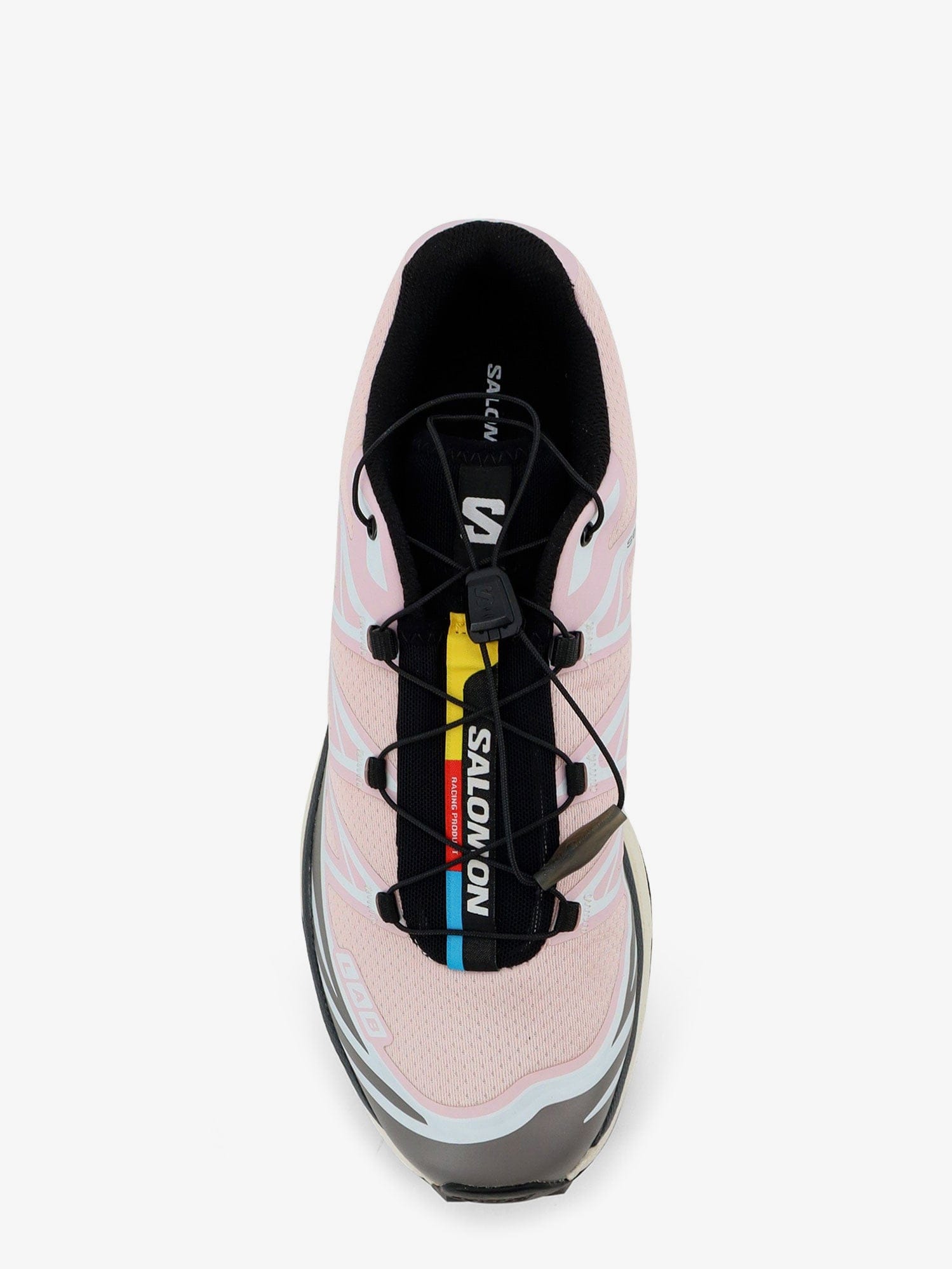 Salomon XT-6 technical fabric sneakers with side lettering logo