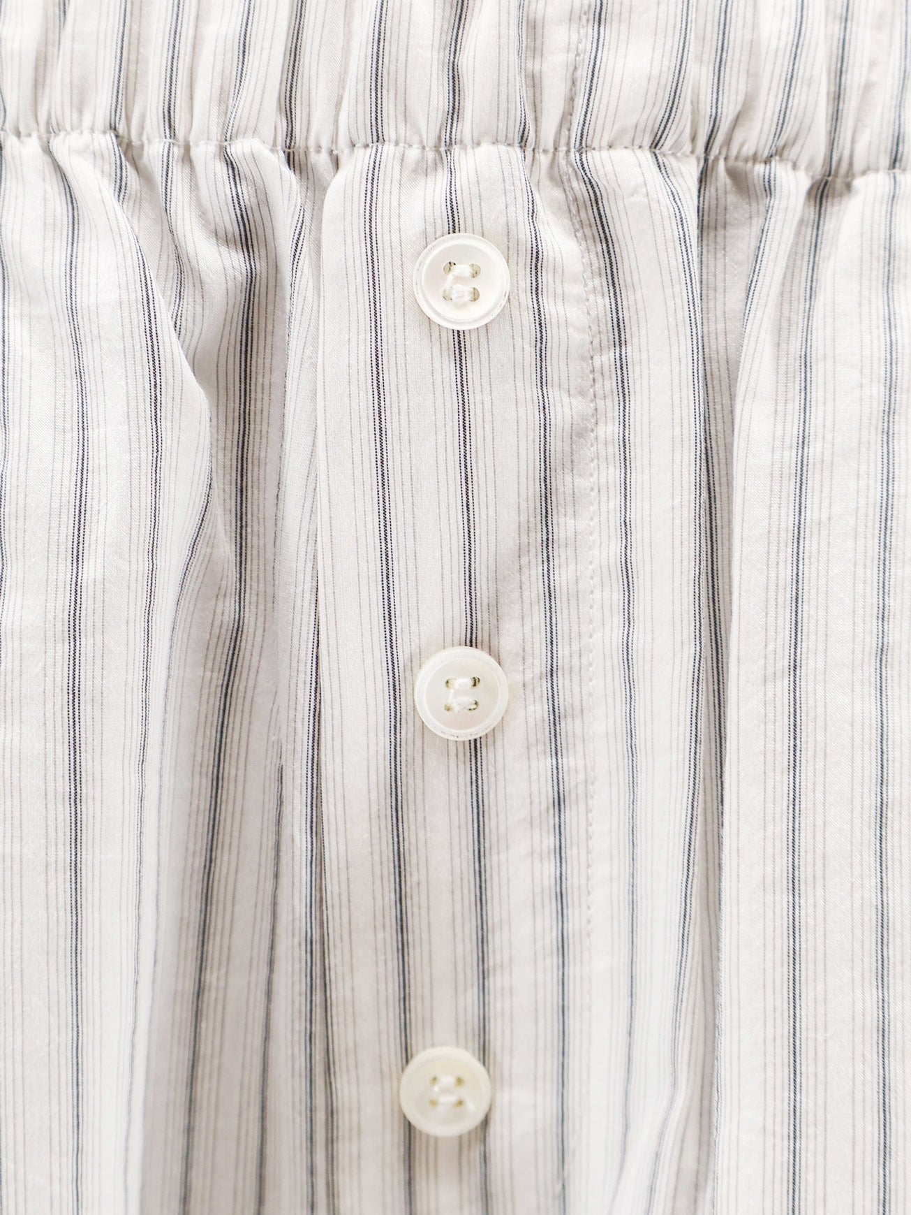 Róhe Silk trousers with striped pattern