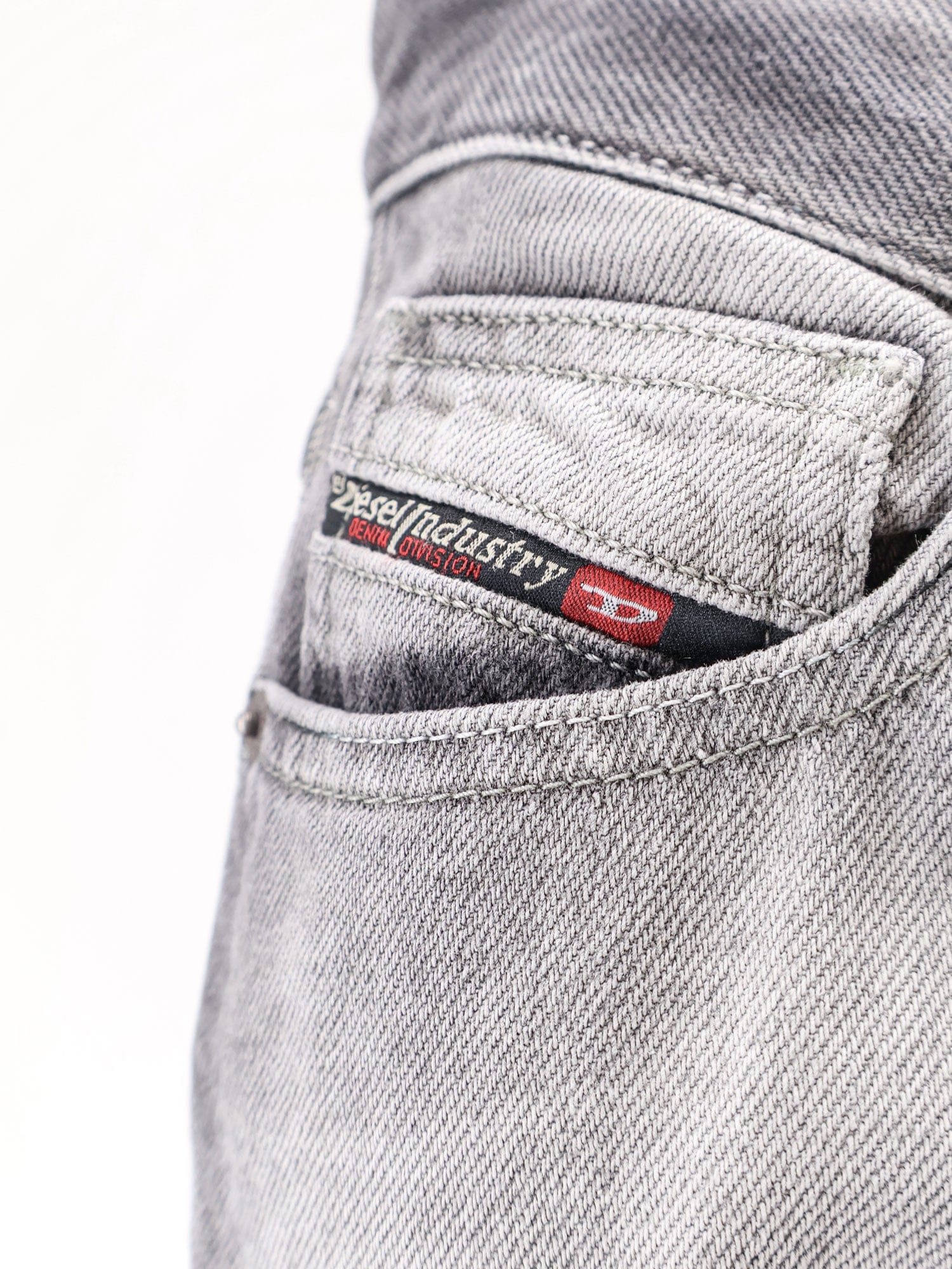 Diesel D-Sent grey denim jeans