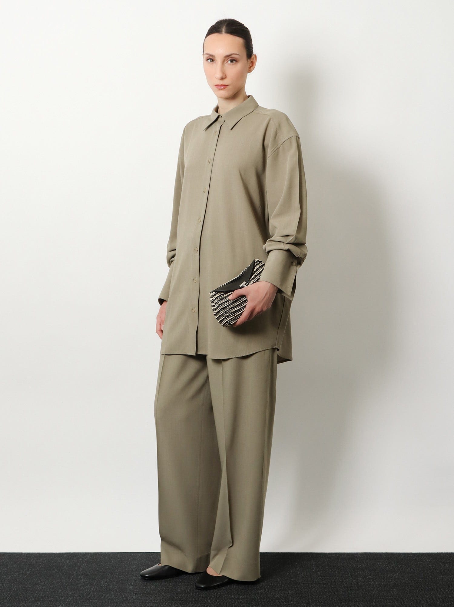 TOTEME Viscose and wool shirt