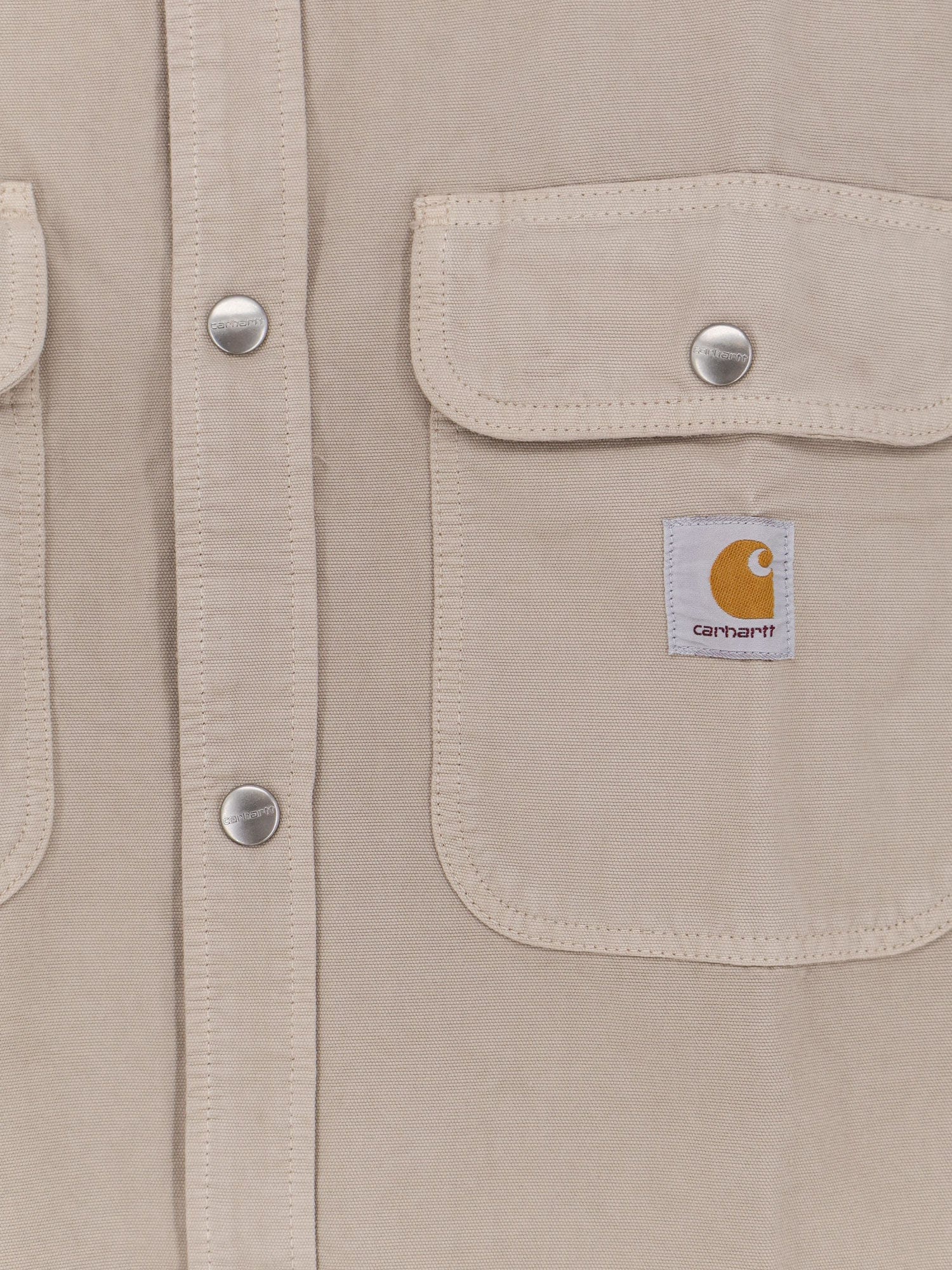 Carhartt WIP Prescott canvas jacket with front logo patch