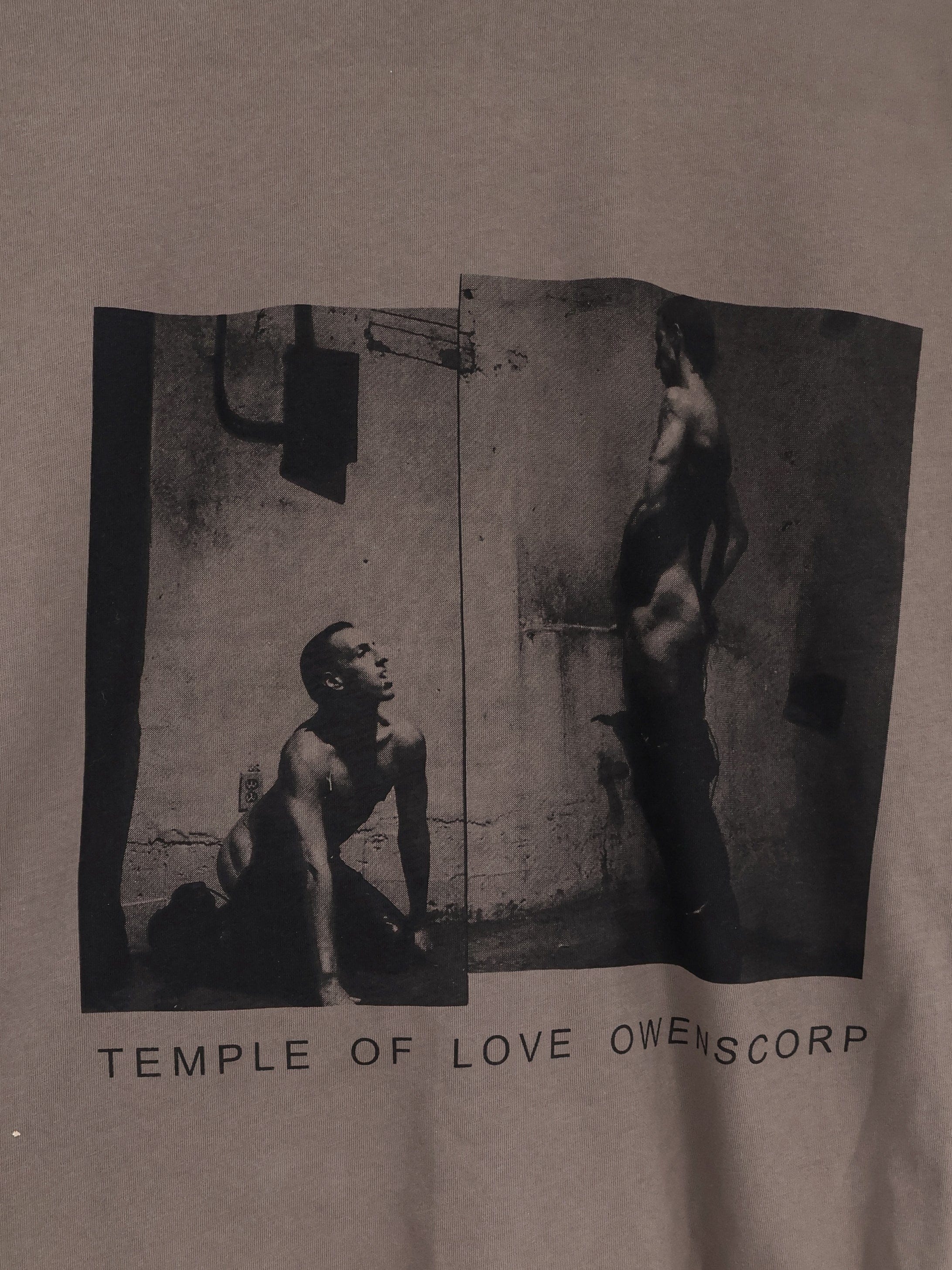 DRKSHDW Cotton T-shirt with Level print on the front