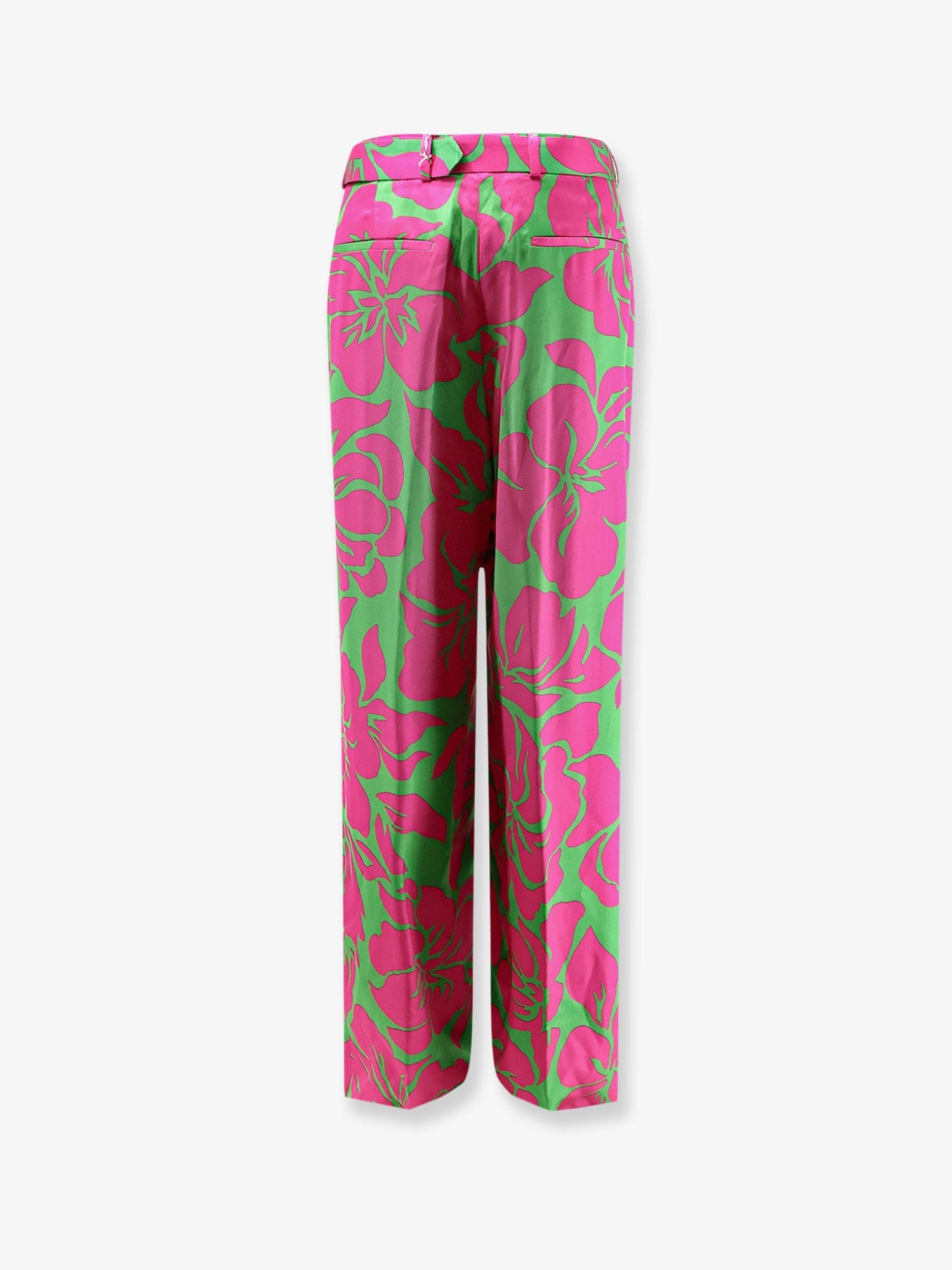 DRIES VAN NOTEN Peaches Bis viscose trousers