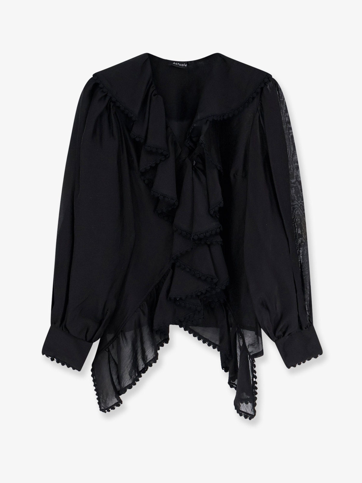 ACTUALEE Shirt with rouches