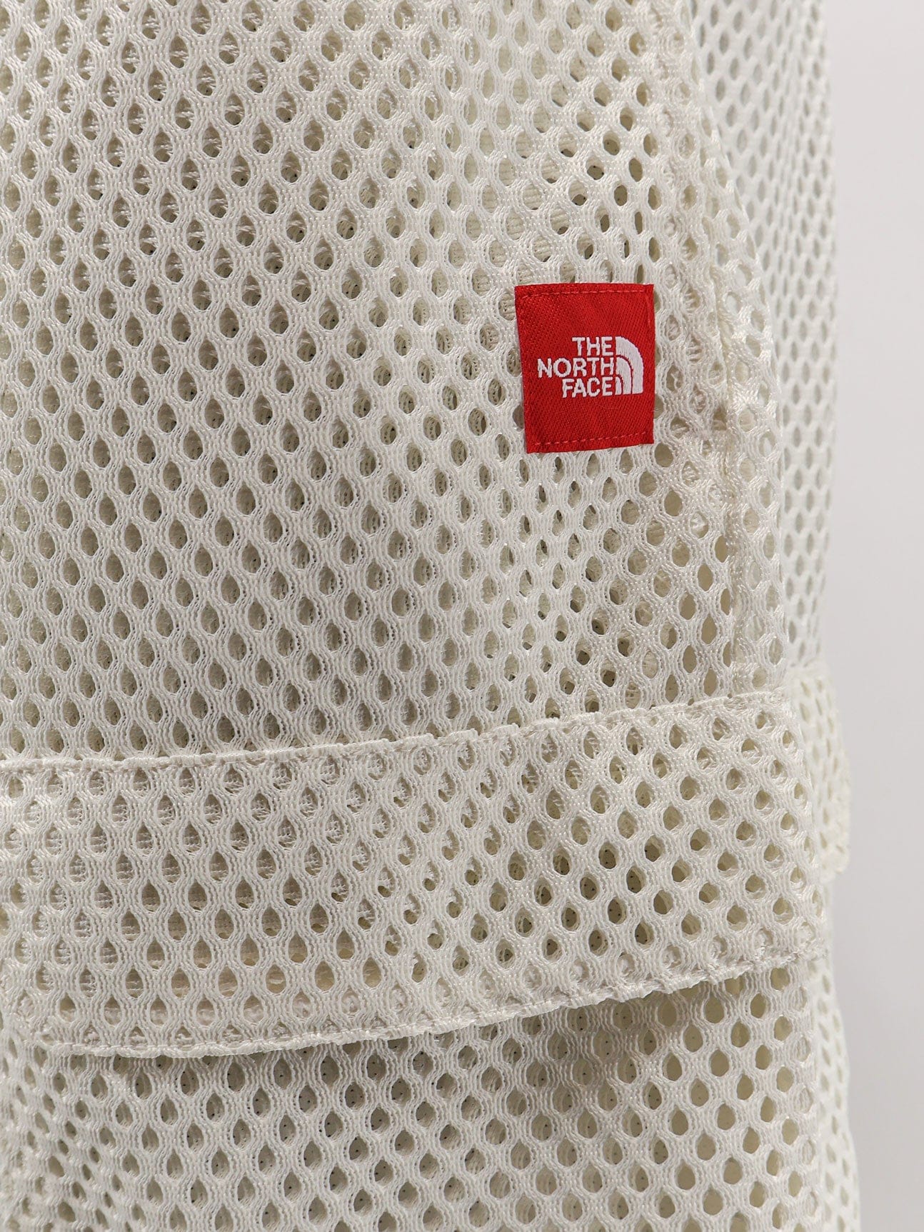The North Face Nylon bermuda shorts with logo patch