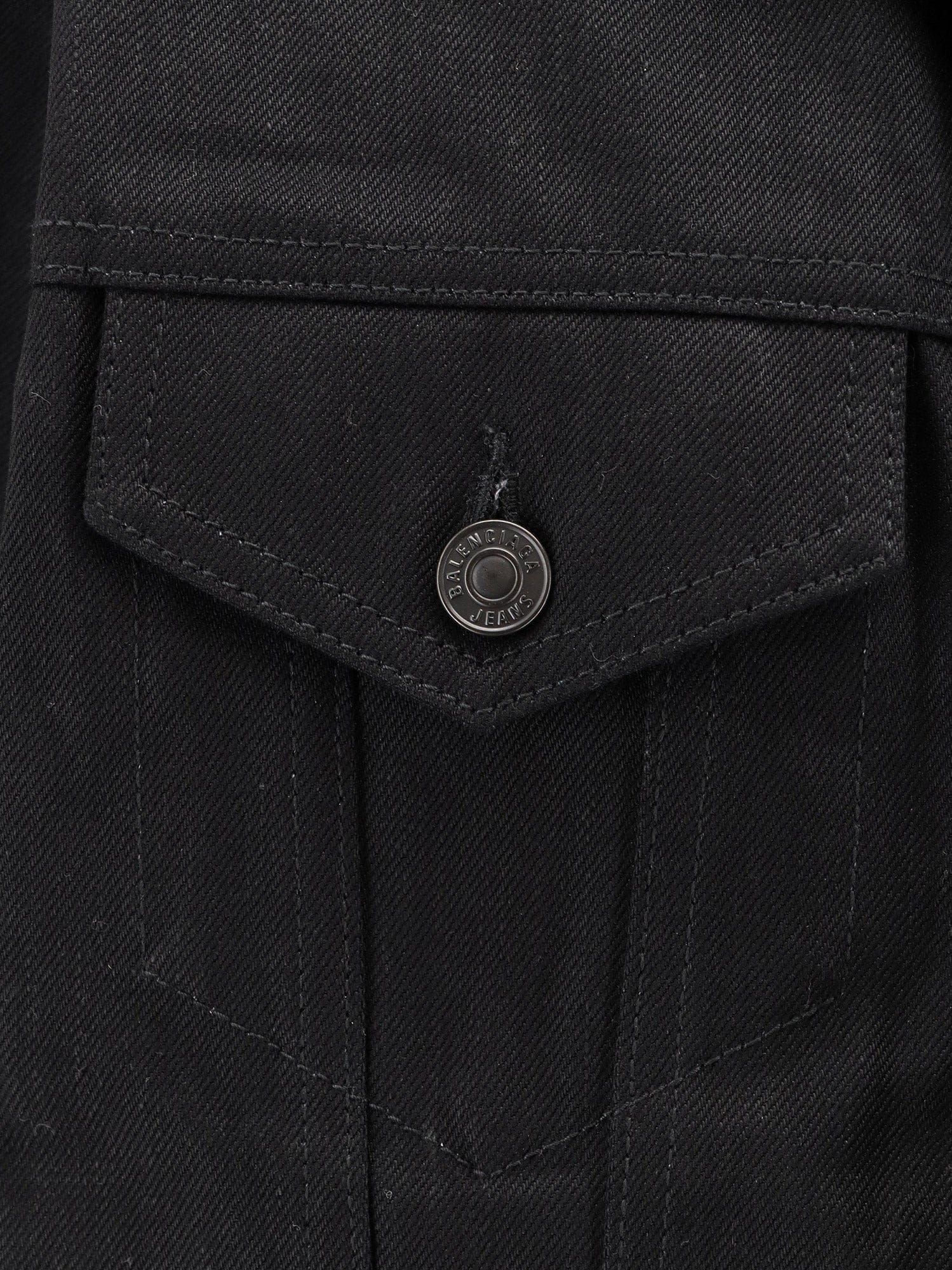 Balenciaga Standing denim jacket