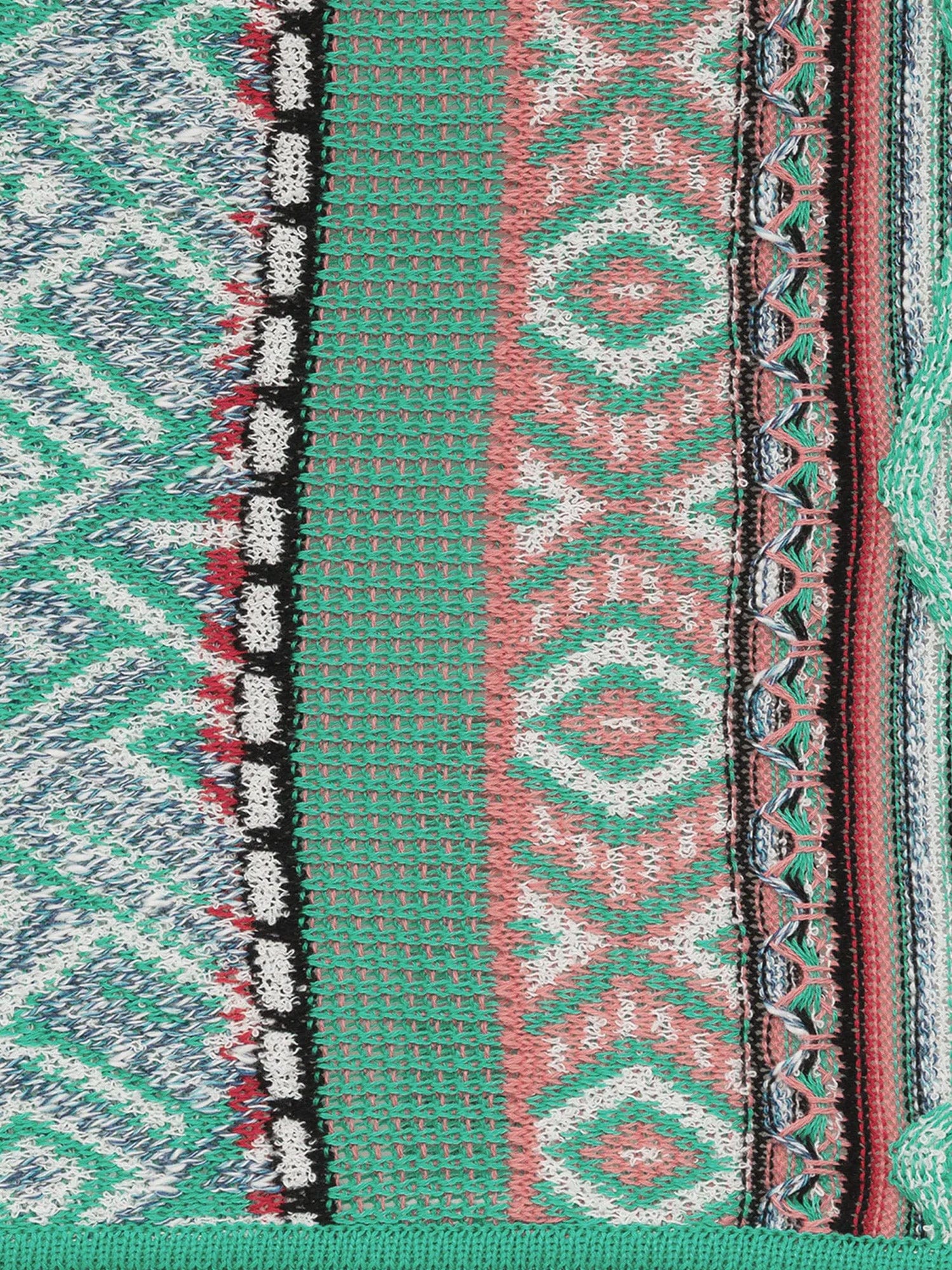 Laneus Multicolored cotton skirt