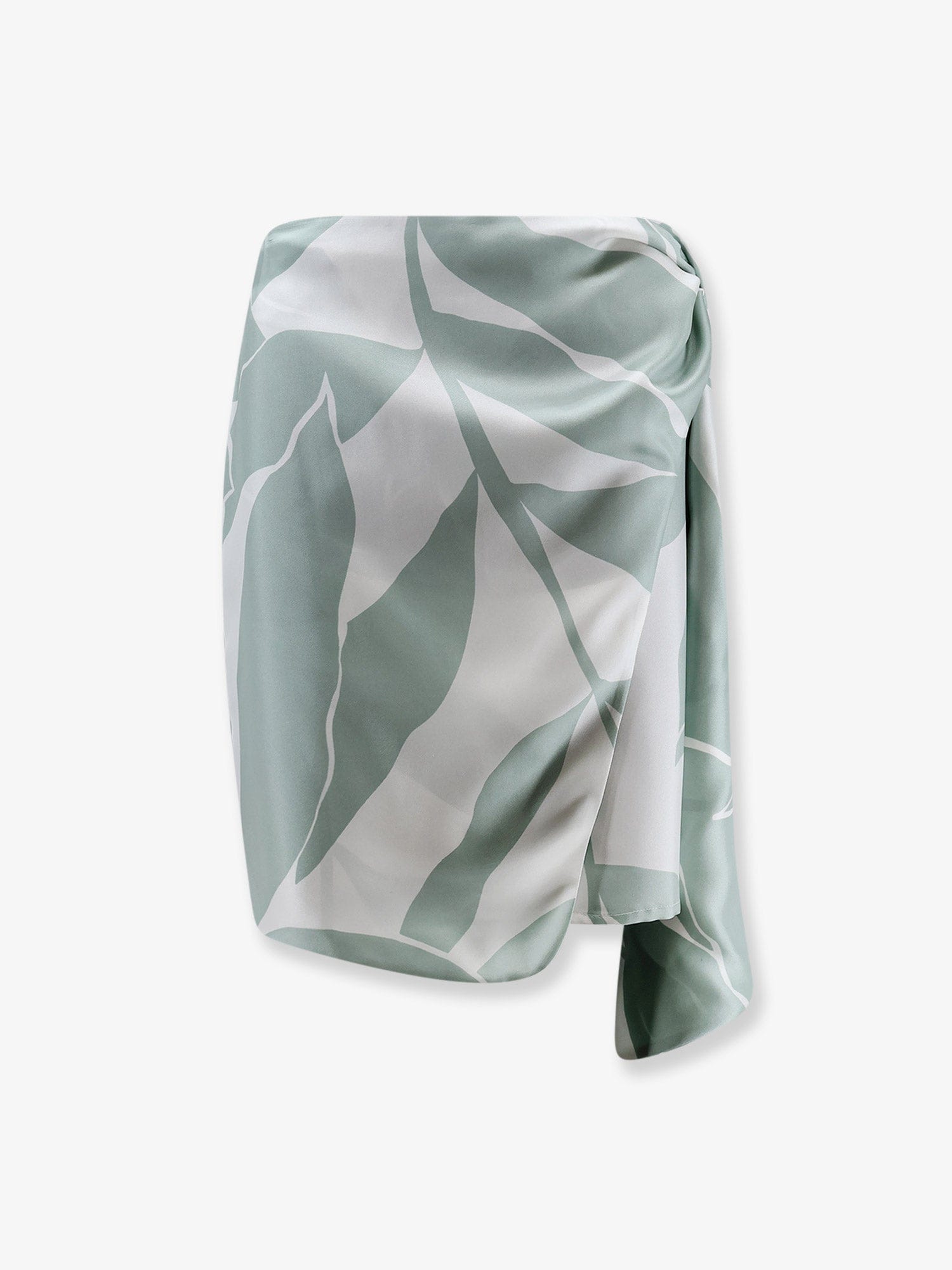 Max Mara Mxmstrano silk pareo skirt