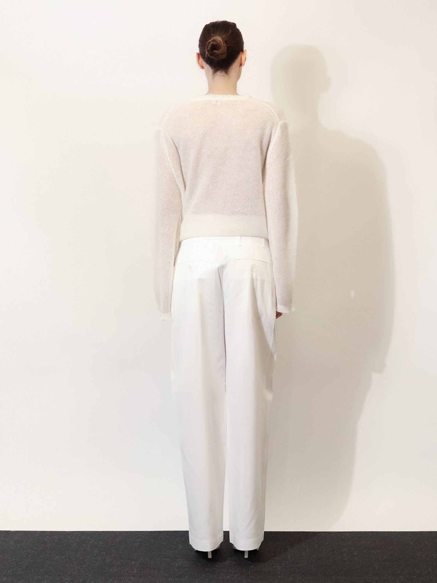 TOTEME Relaxed cotton trousers