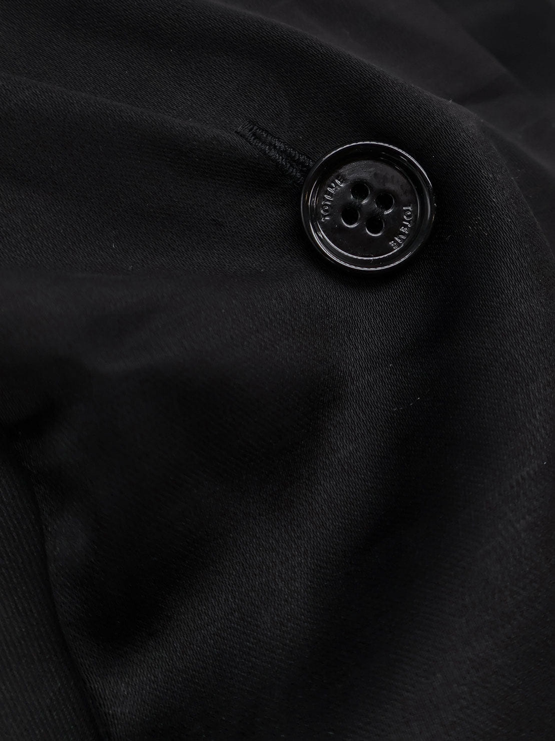 TOTEME Cowl Neck viscose and linen shirt