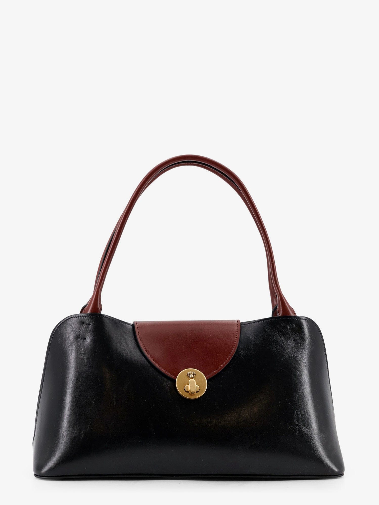 Versace Vivian leather shoulder bag