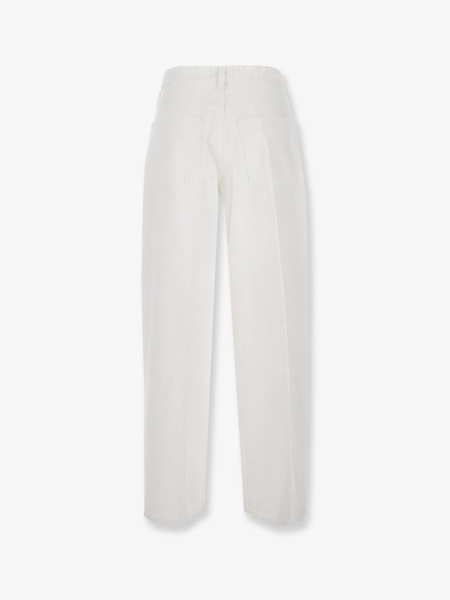AGOLDE Vana Fold Jean regenerative white denim trousers