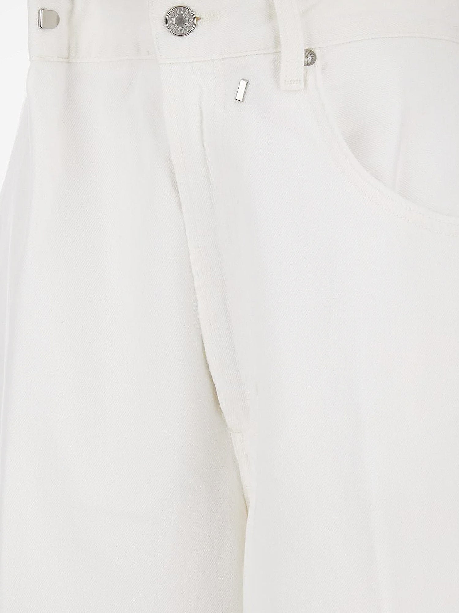 AGOLDE Vana Fold Jean regenerative white denim trousers