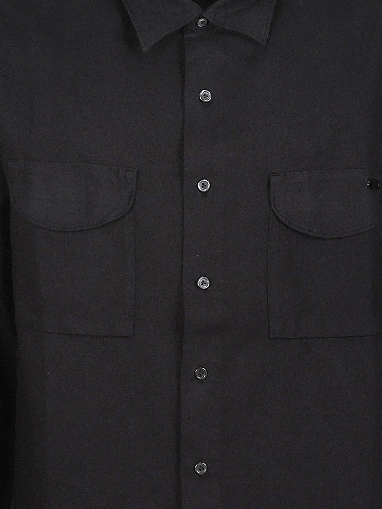 MASSIMO OSTI Paper twill shirt