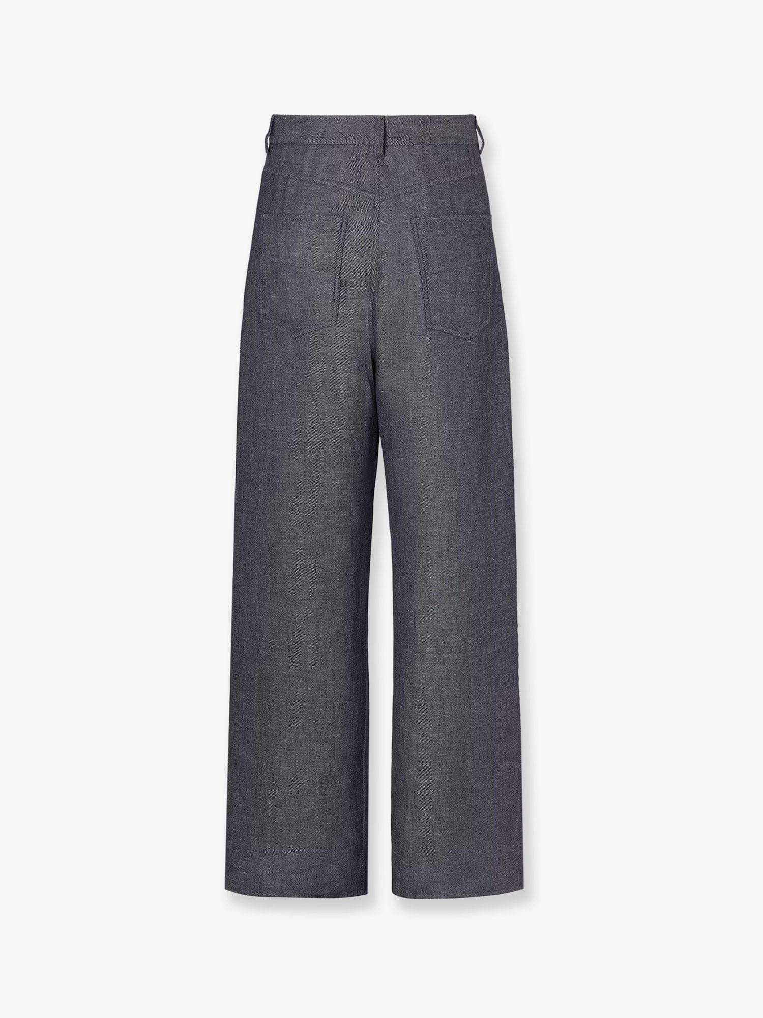 Fendi Relaxed linen, cotton and silk jeans