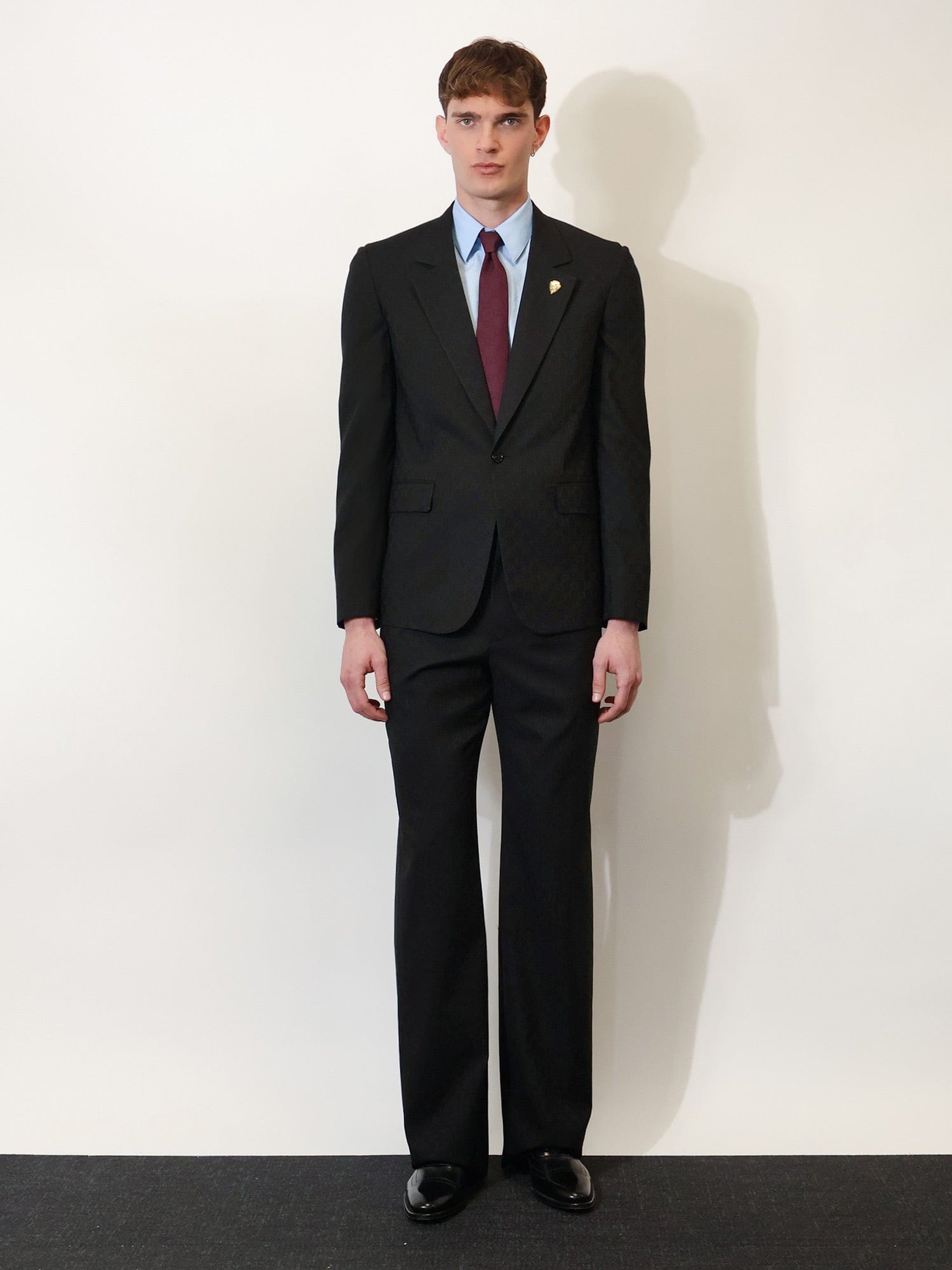 Gucci GG wool blend trousers