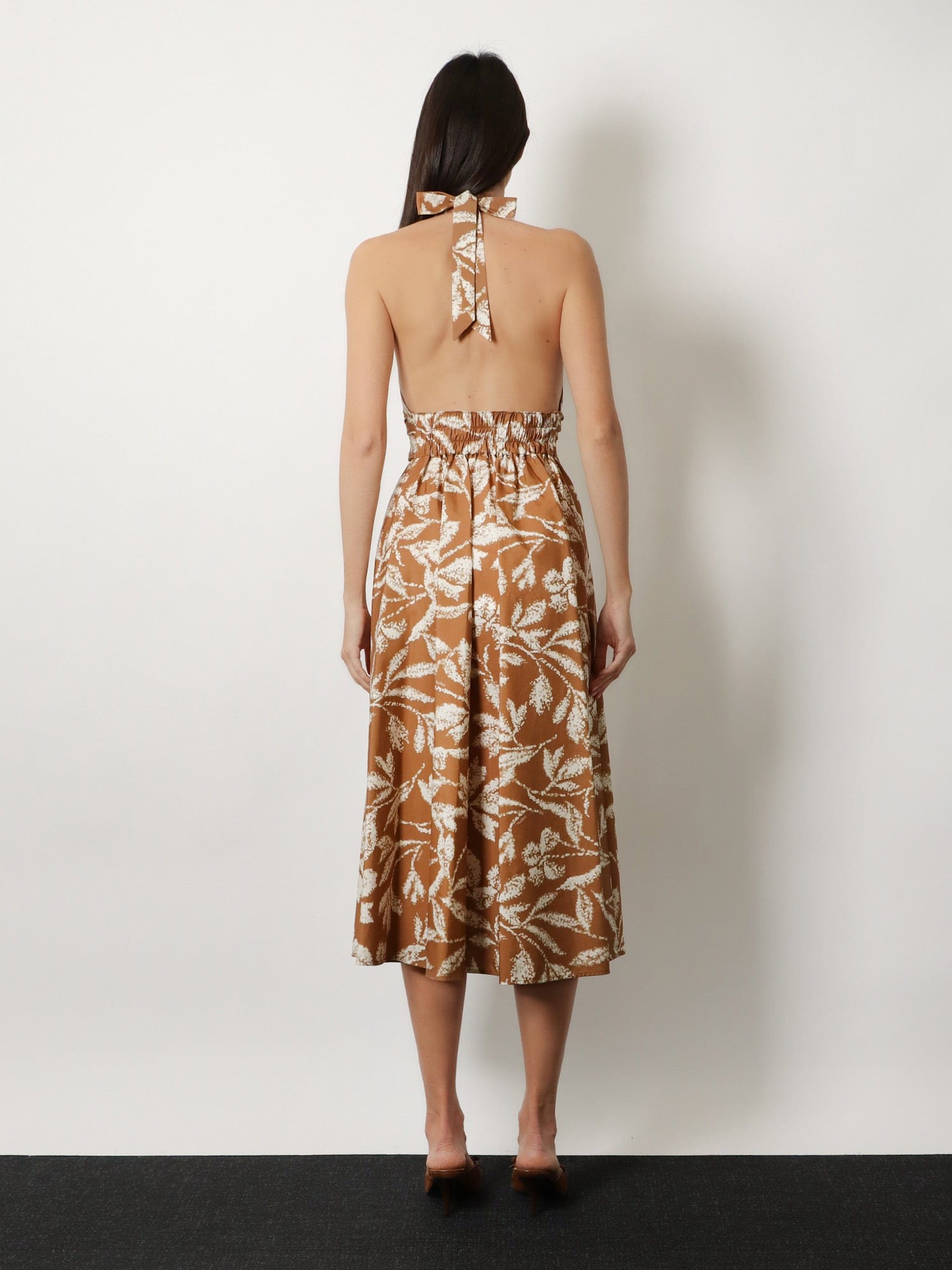 Max Mara Mxmebella printed cotton dress