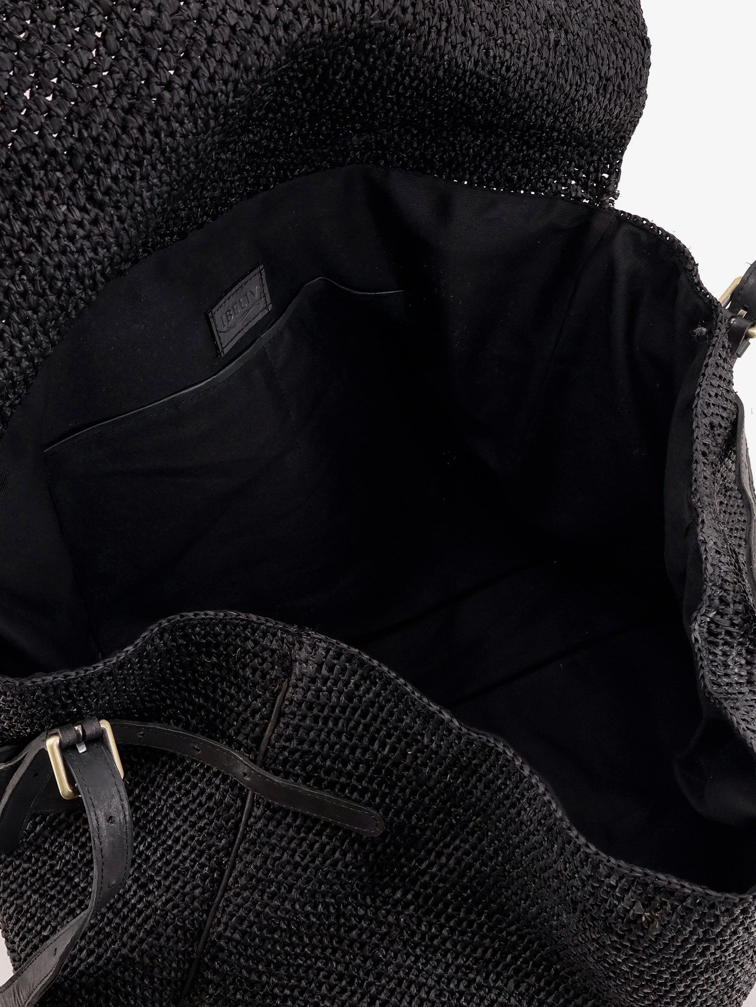 IBELIV Alpha Raffia Shoulder Bag
