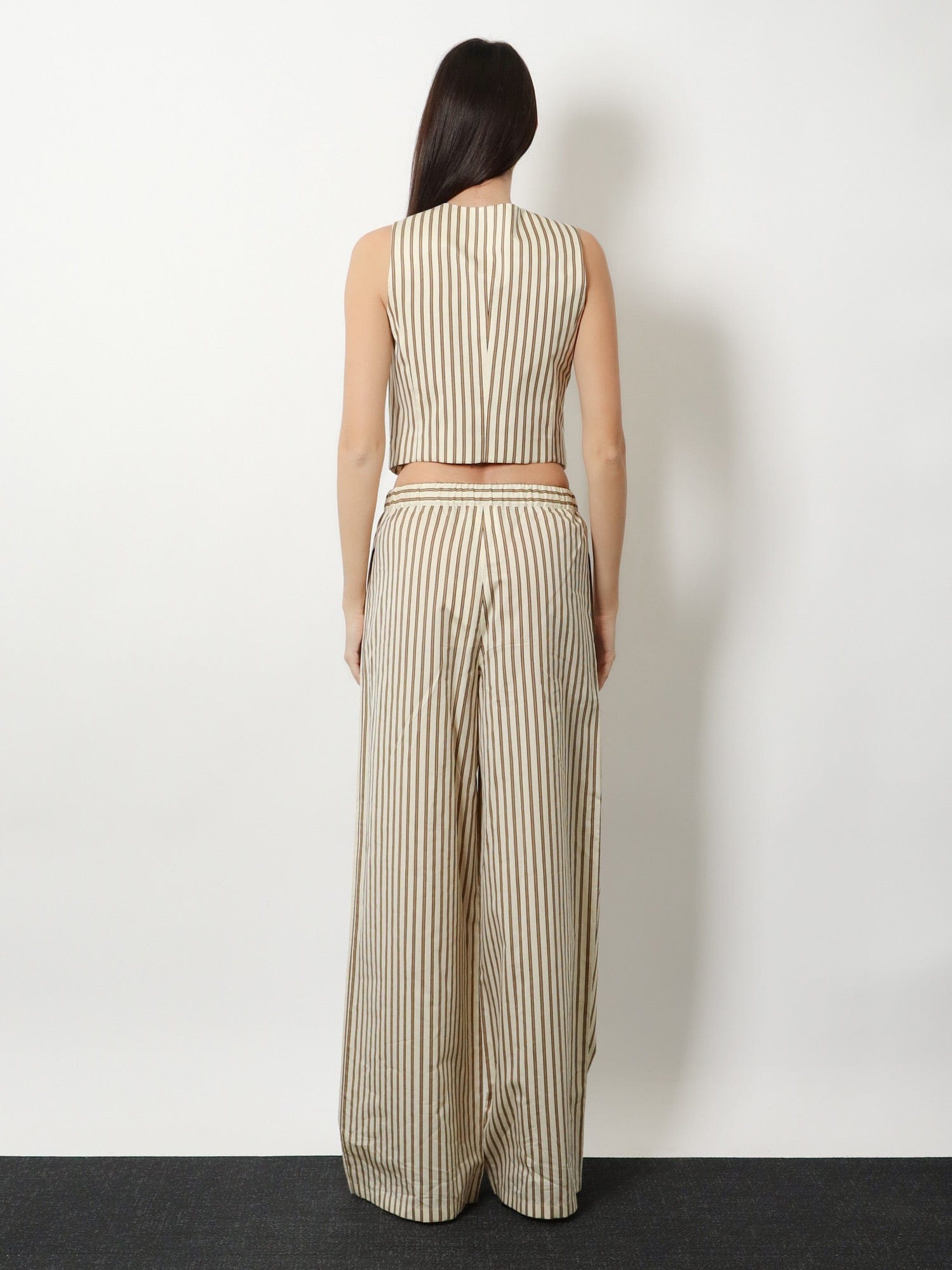 Max Mara Mxmordine cotton and silk trousers
