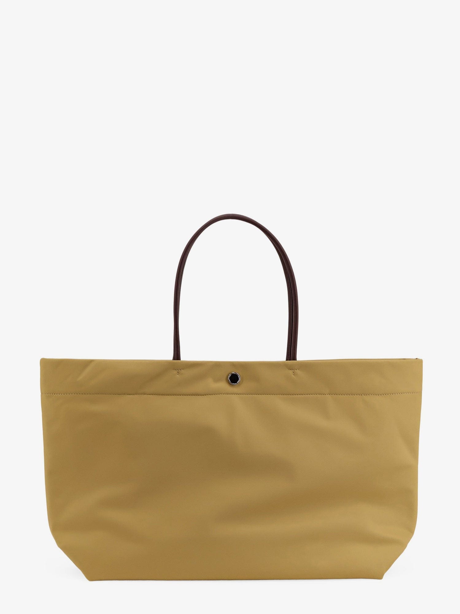 Tory Burch Ella Twist nylon shoulder bag with maxi logo patch on the front