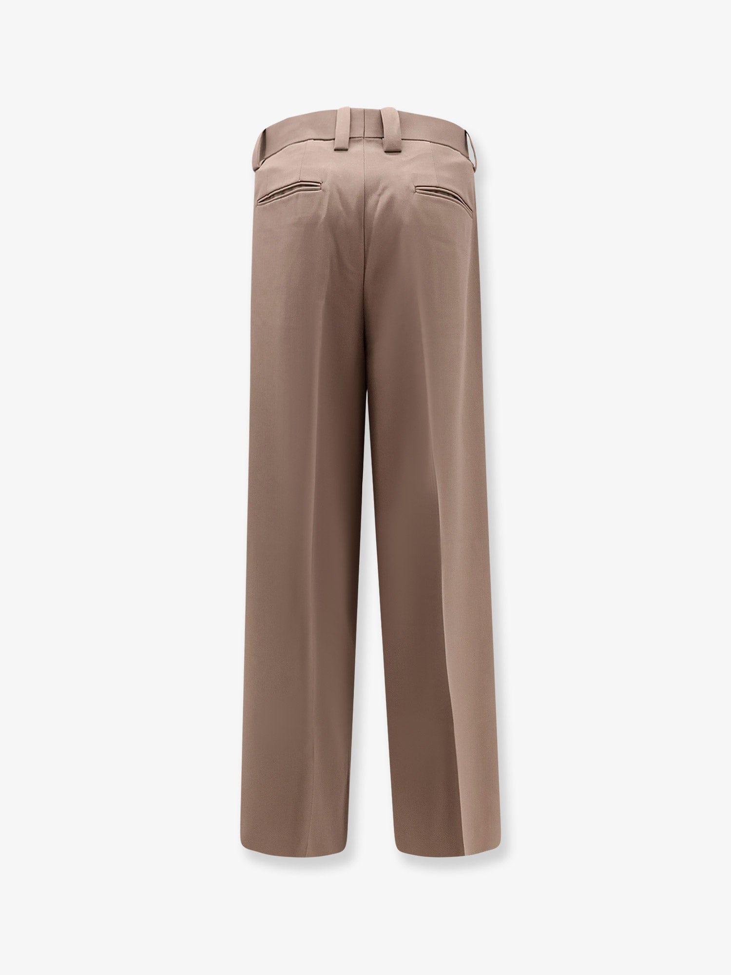 TONYWACK Wool blend trousers with frontal pinces