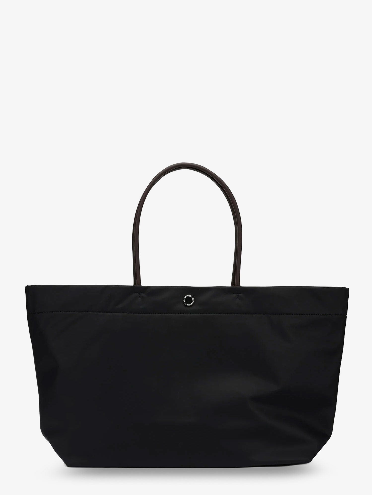 Tory Burch Ella Twist nylon shoulder bag with maxi front logo patch