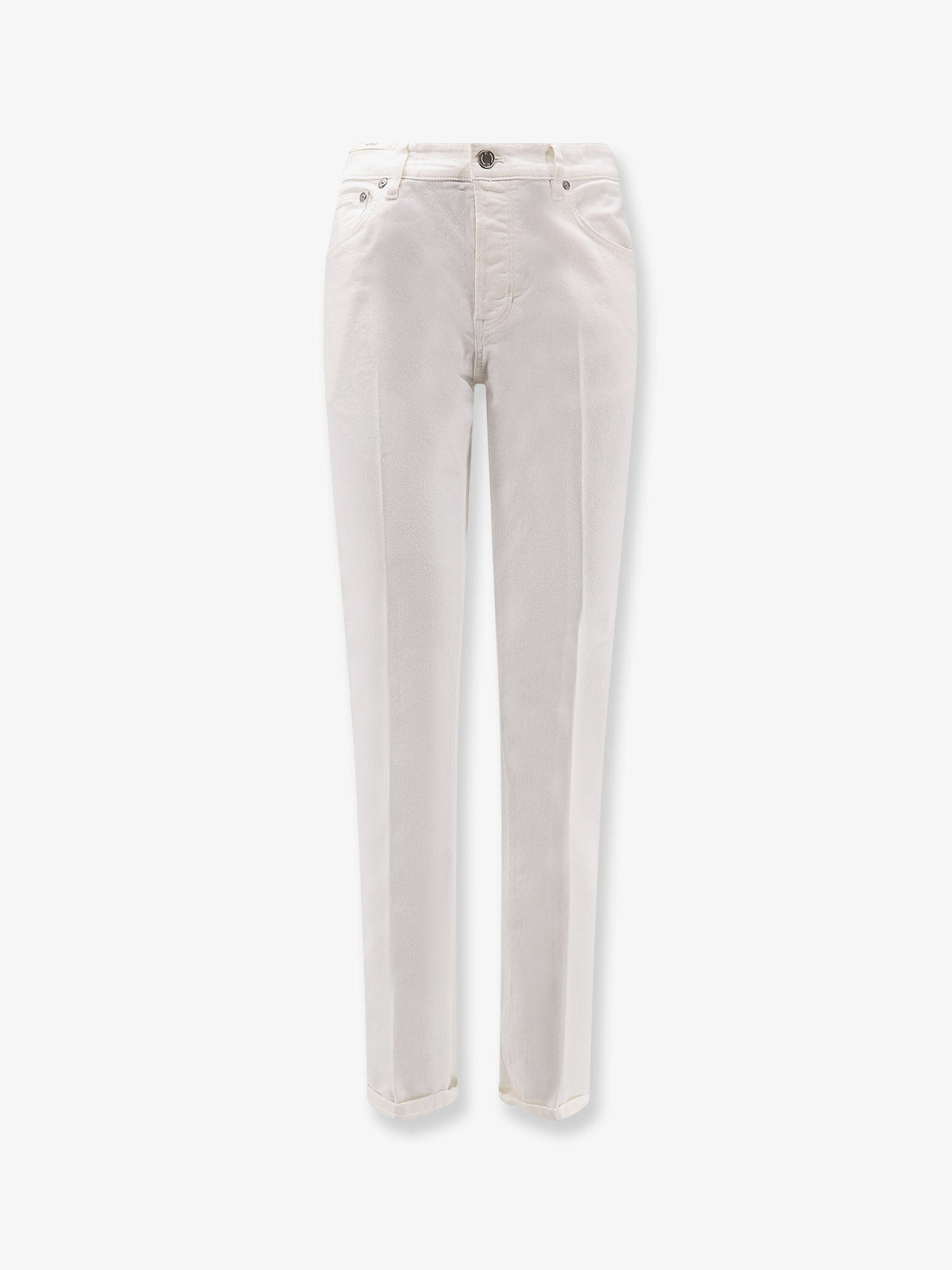 PT Torino Reggae white denim trousers