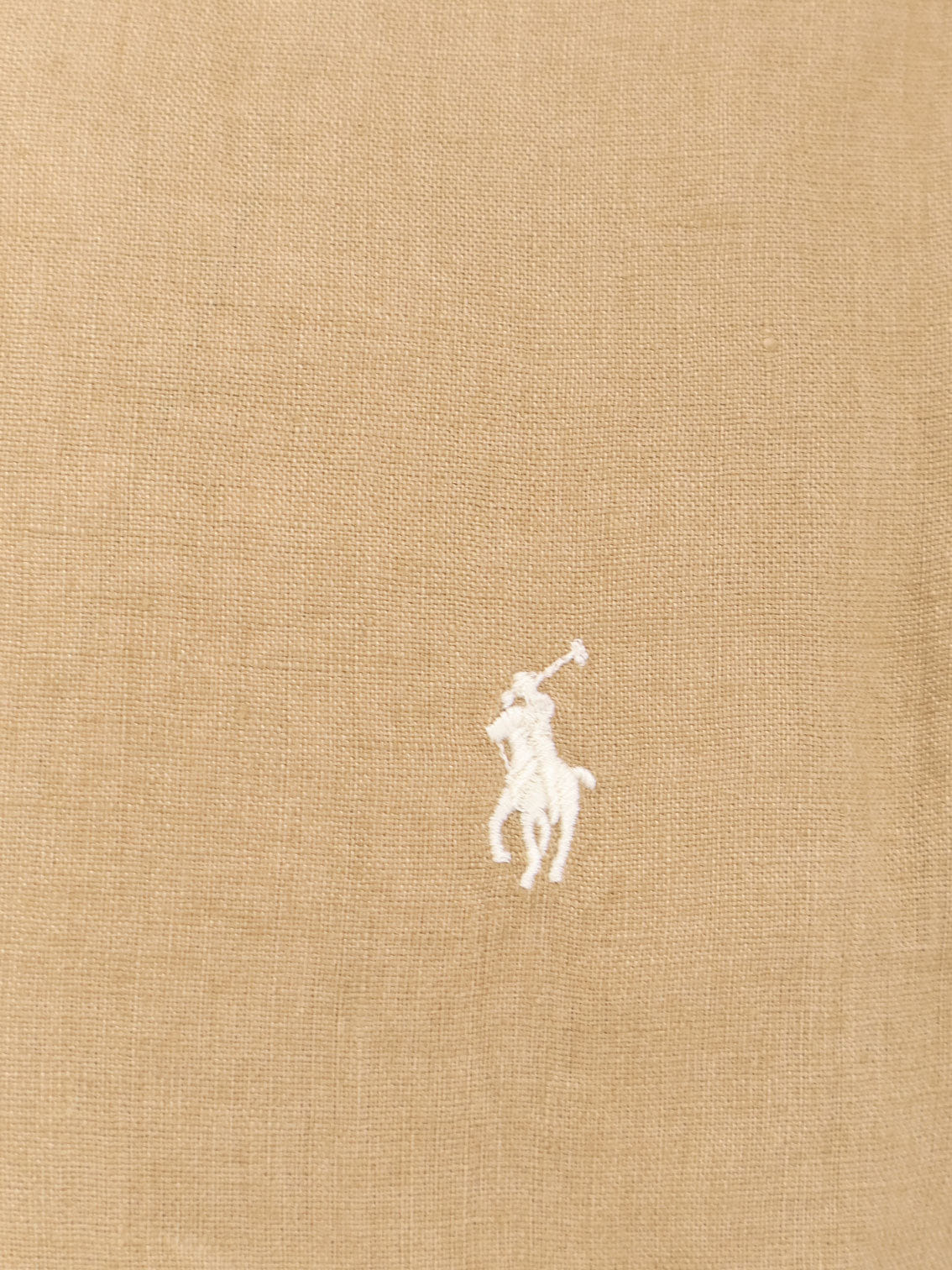 Polo Ralph Lauren Linen shirt with logo embroidery