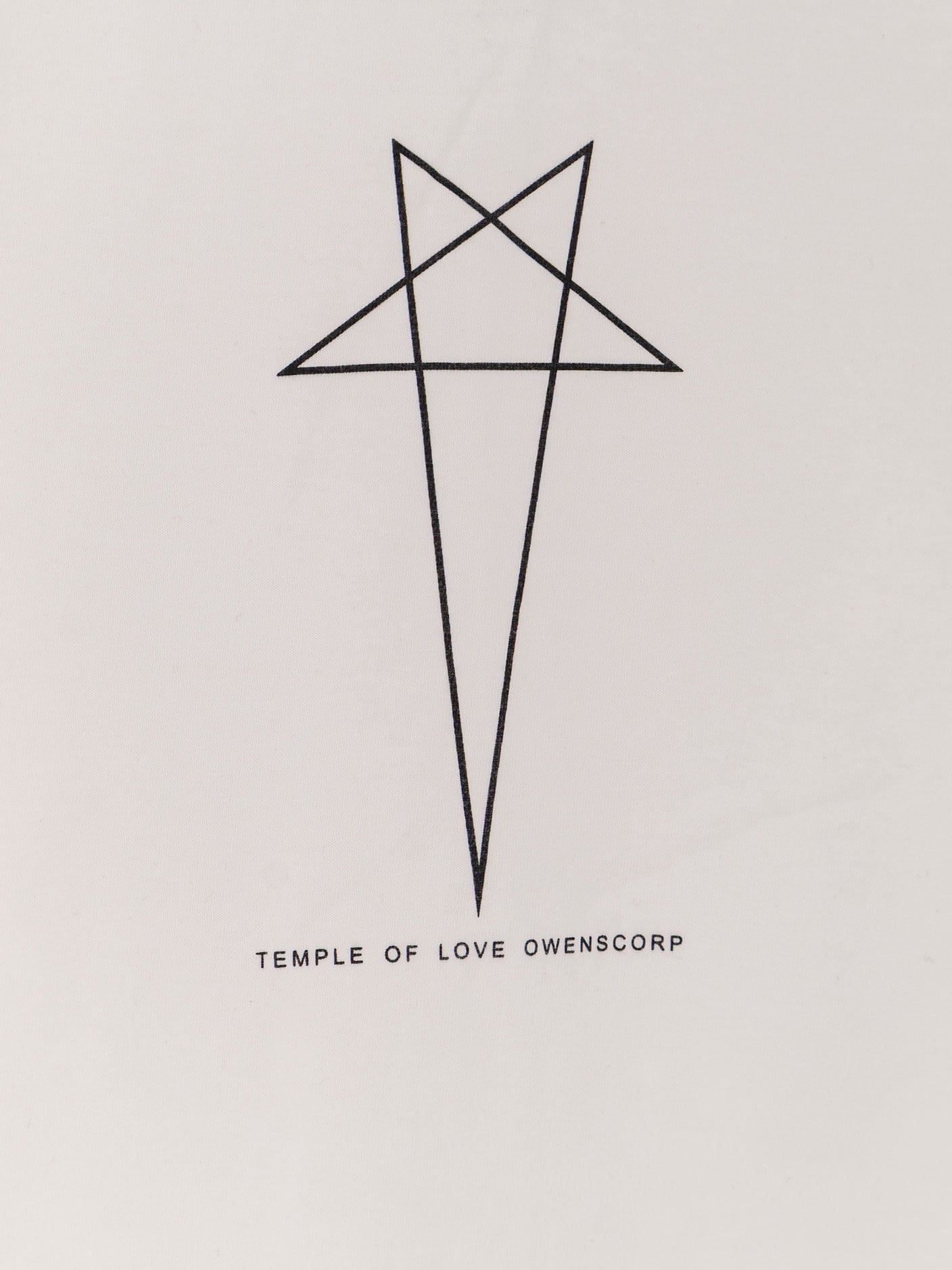 DRKSHDW Cotton T-shirt with logo on the front