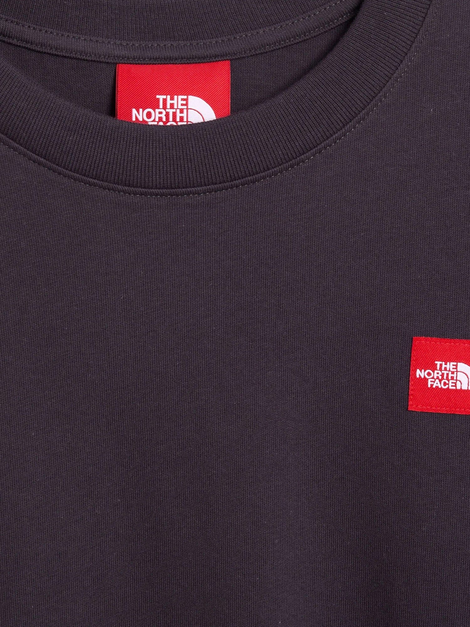 The North Face Cotton T-shirt with logo patch on the front