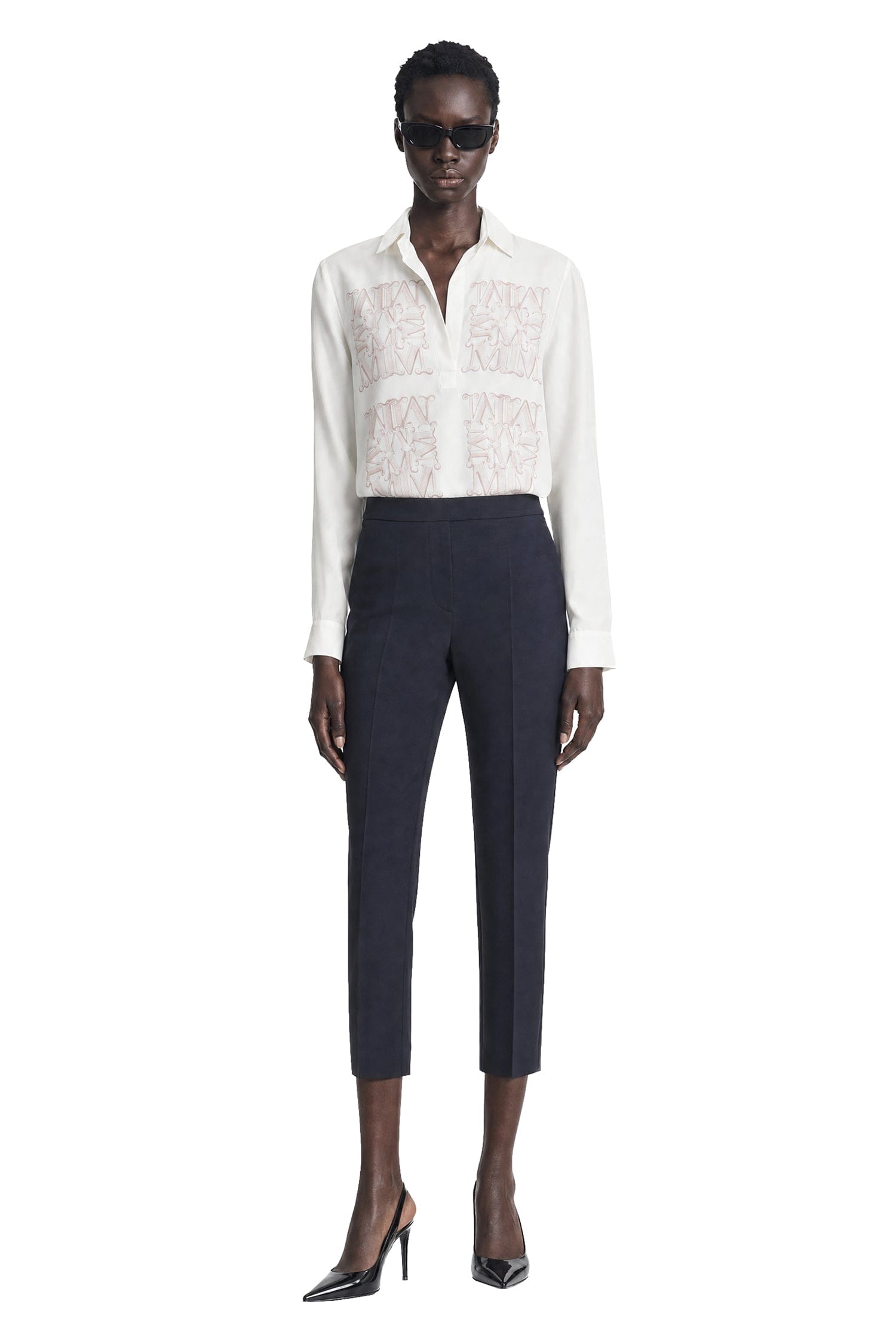 Max Mara Marabesque Silk Twill Shirt