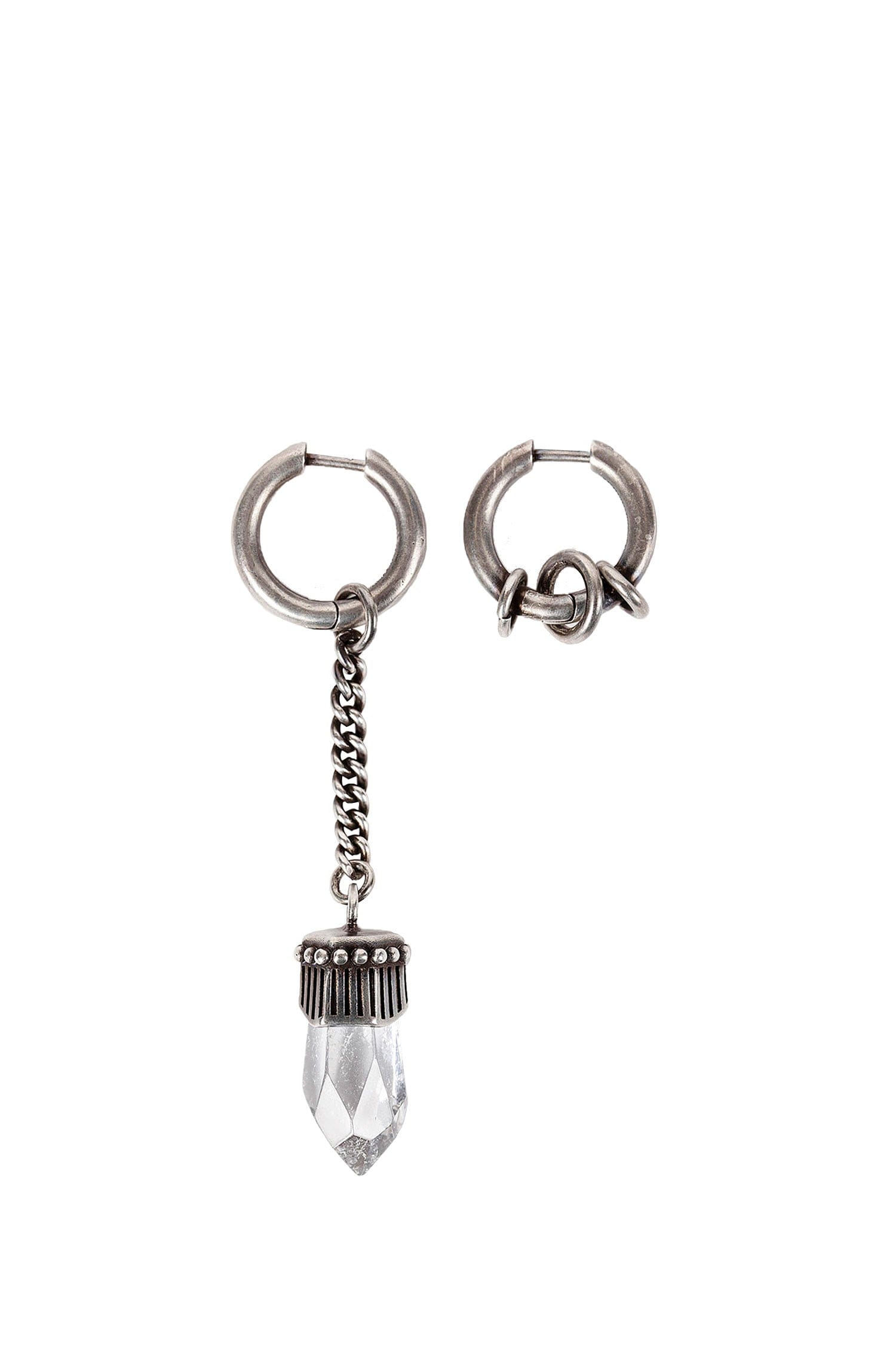 Ann Demeulemeester Vira Earrings With Quartz