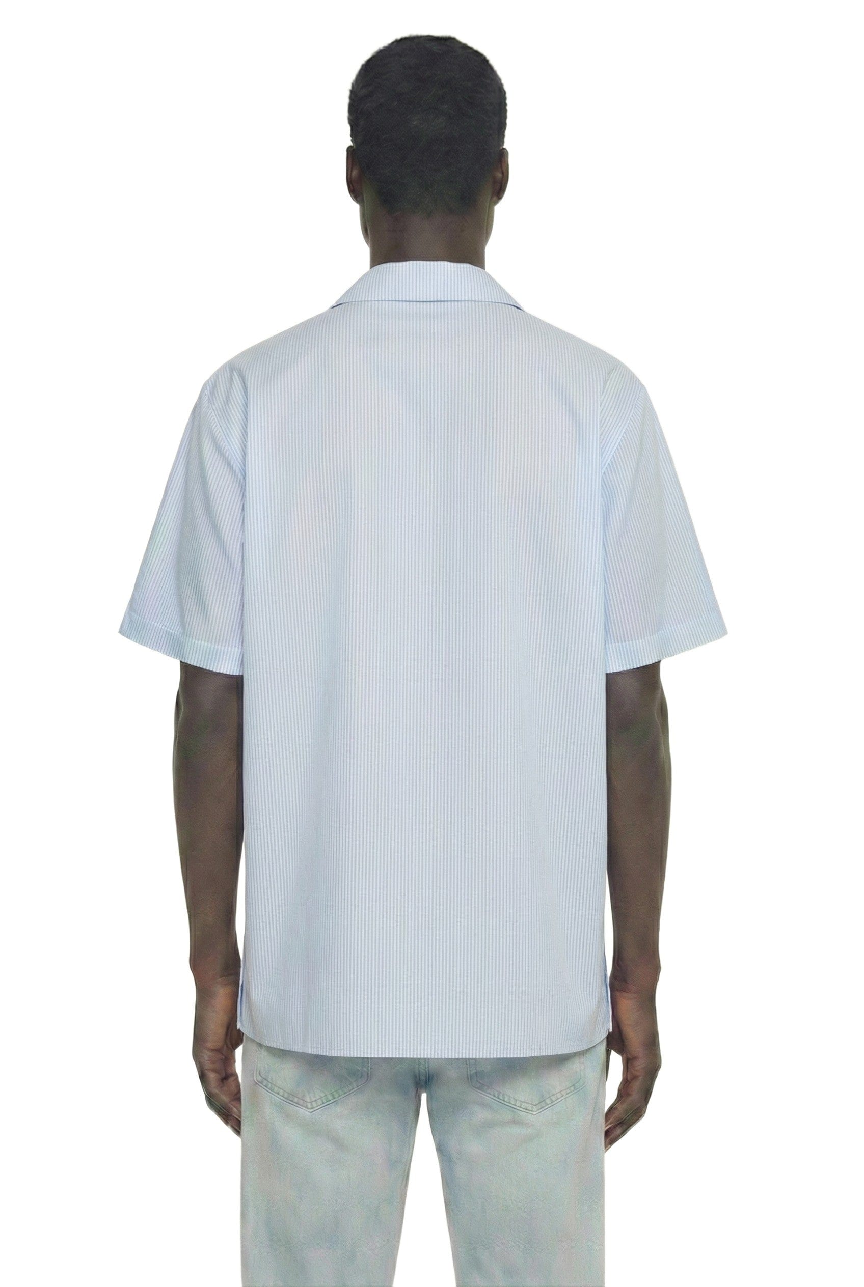 Gucci Pinstriped Cotton Poplin Bowling Shirt
