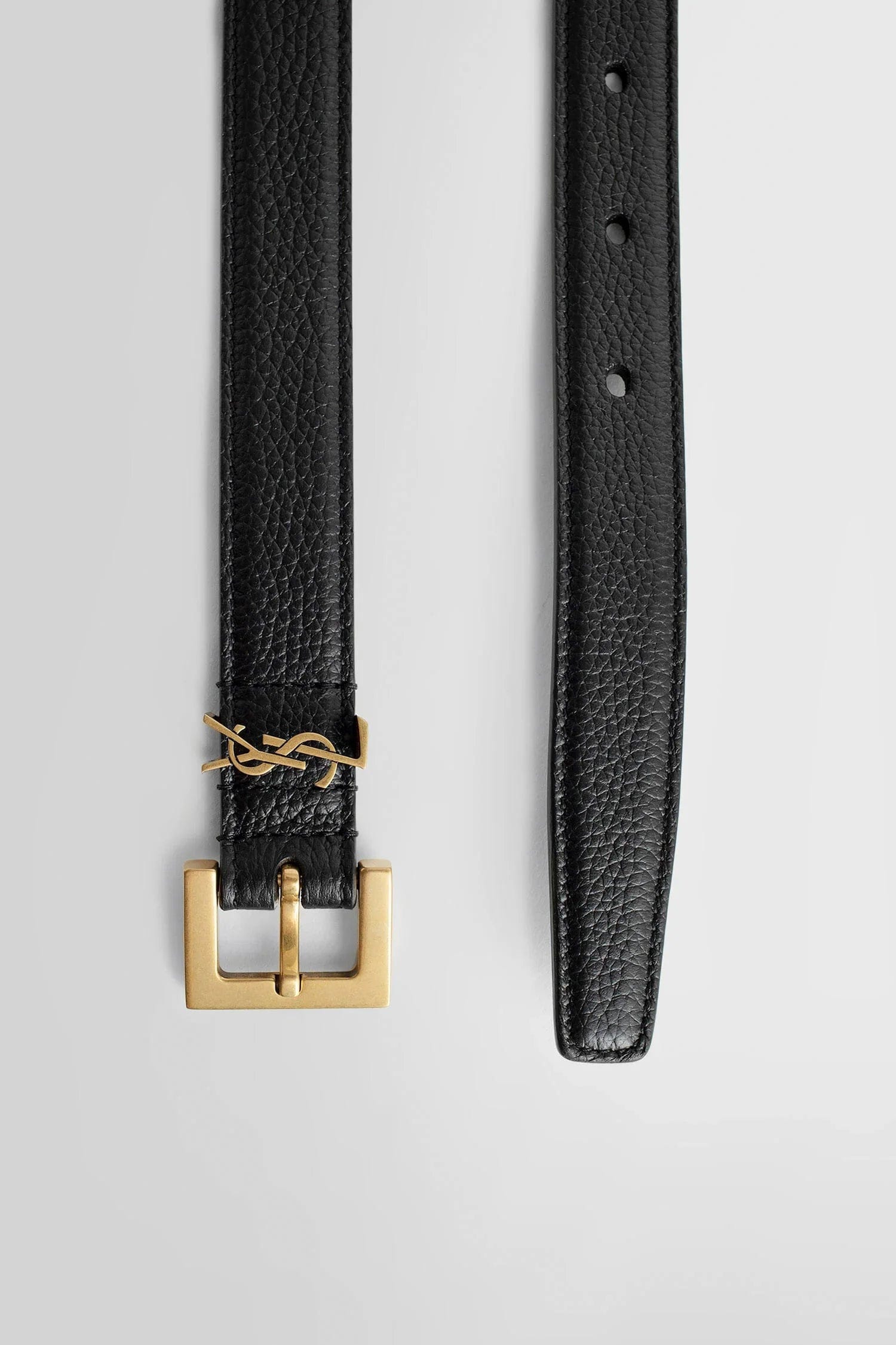 SAINT LAURENT WOMAN BLACK BELTS