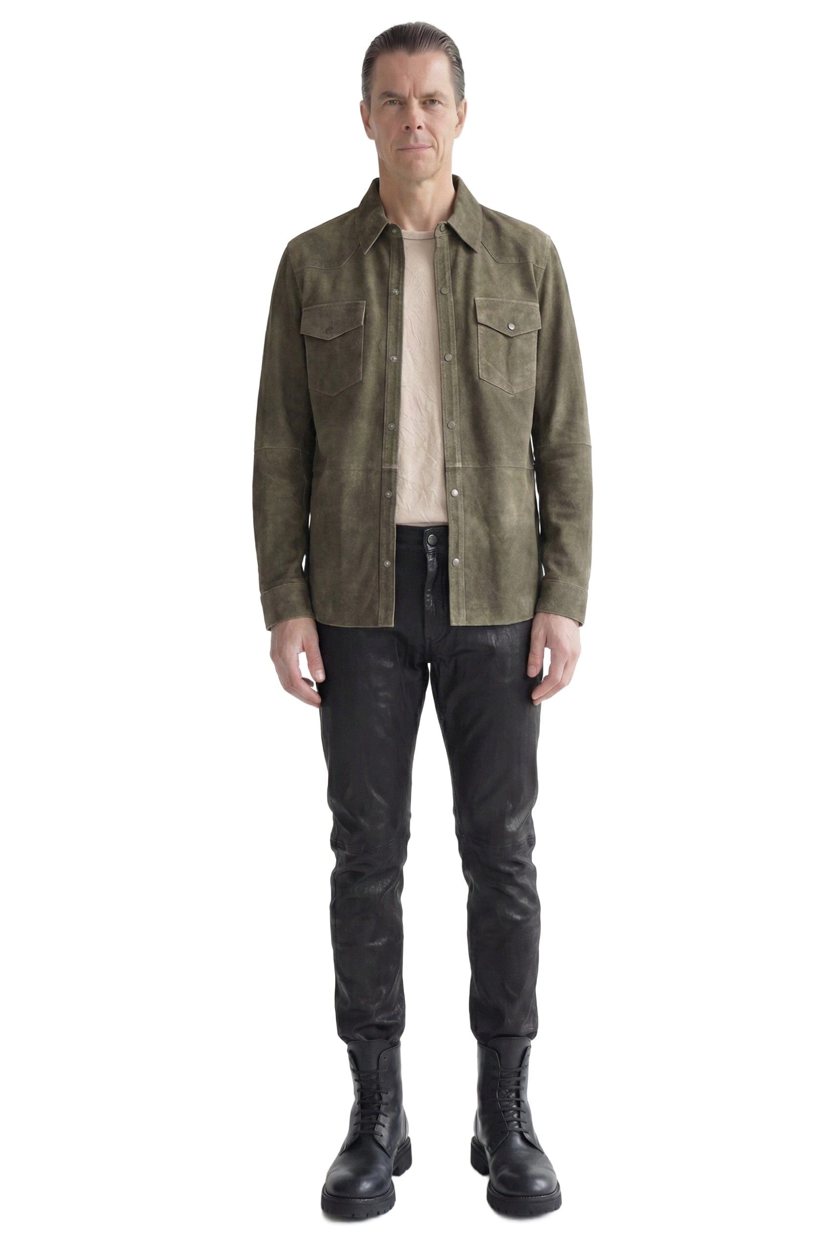 Giorgio Brato 5 Pocket Pants in Lambskin