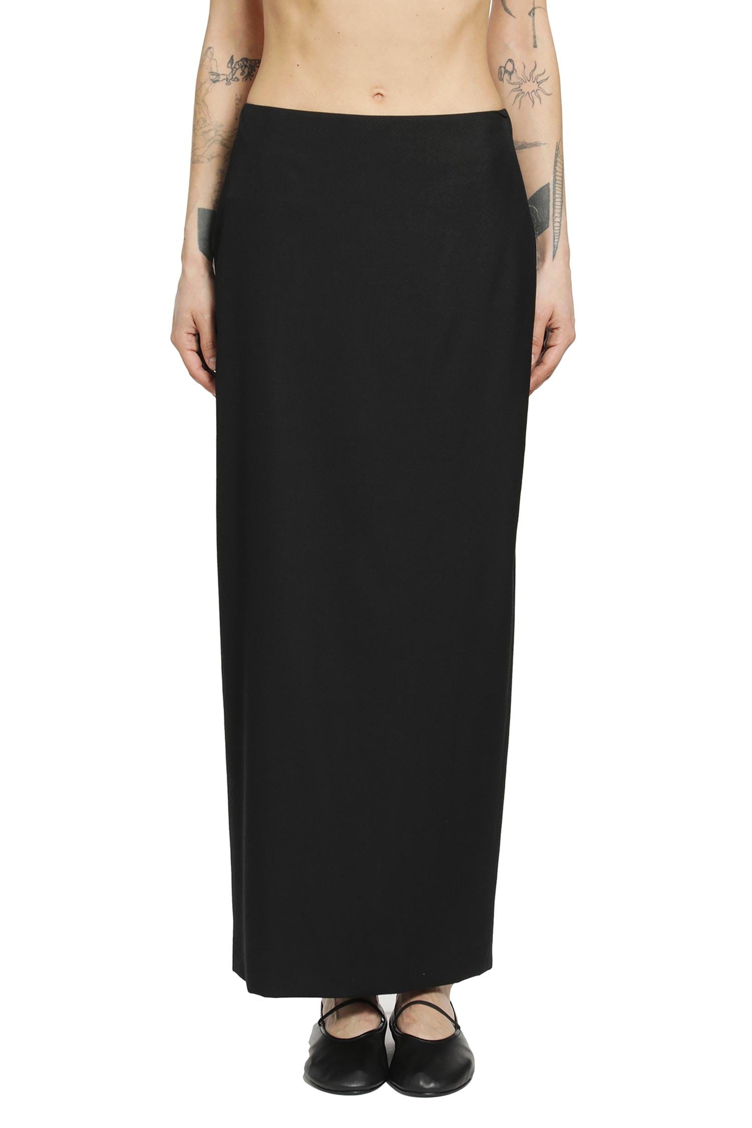 The Row Bartelle Wool Skirt