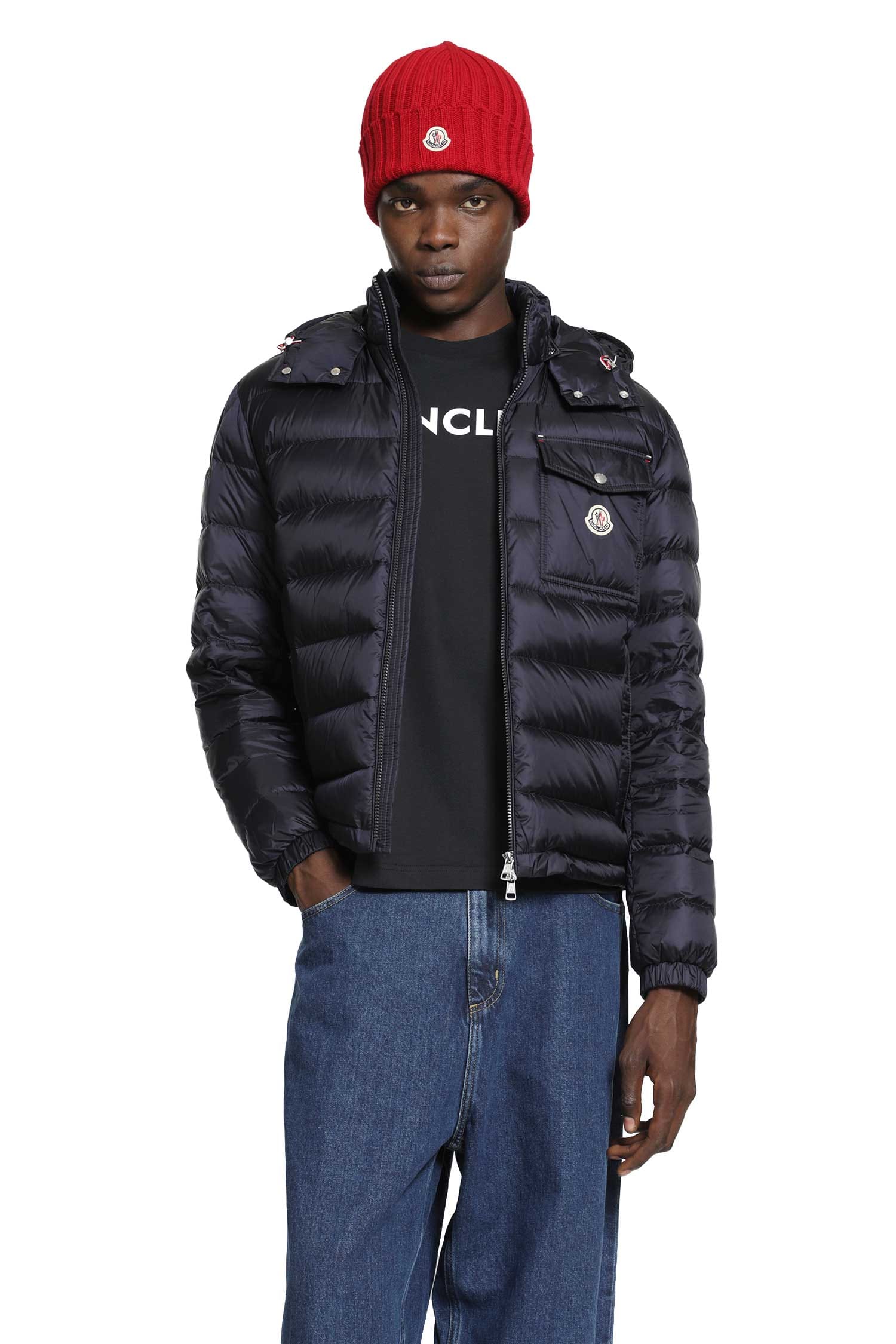 Moncler Verith Hooded Short Down Jacket