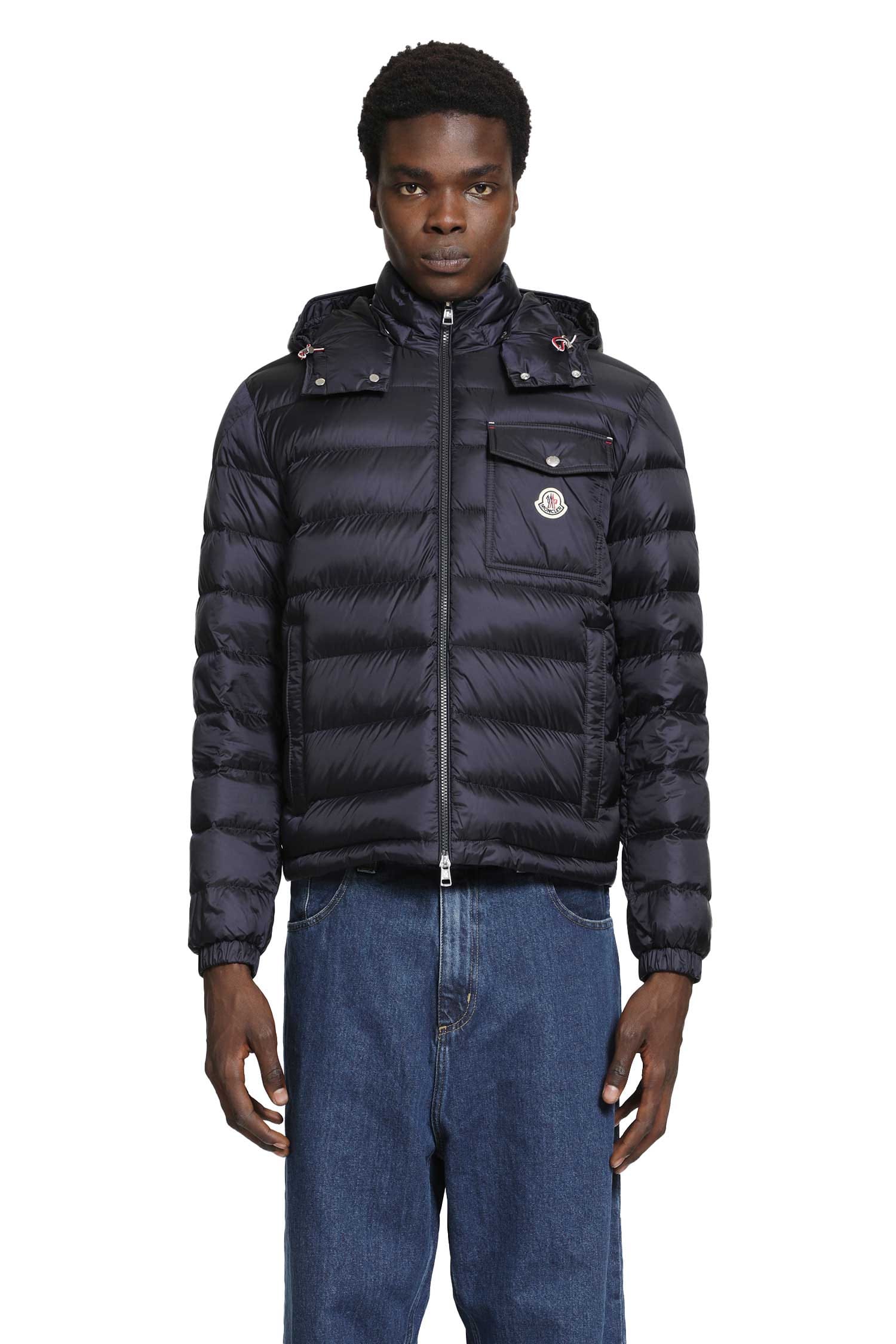Moncler Verith Hooded Short Down Jacket