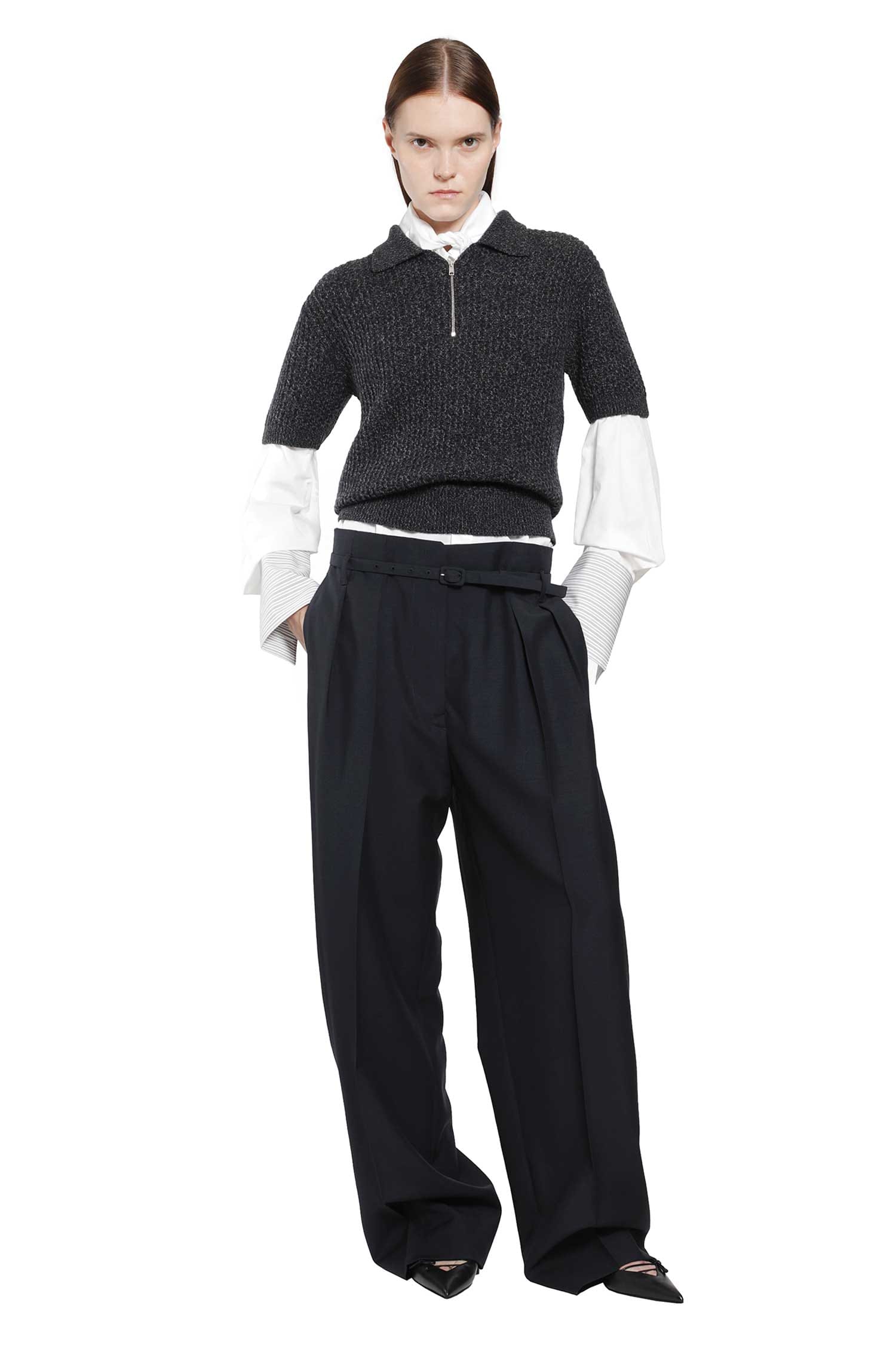 Prada Light Wool Mohair Trousers