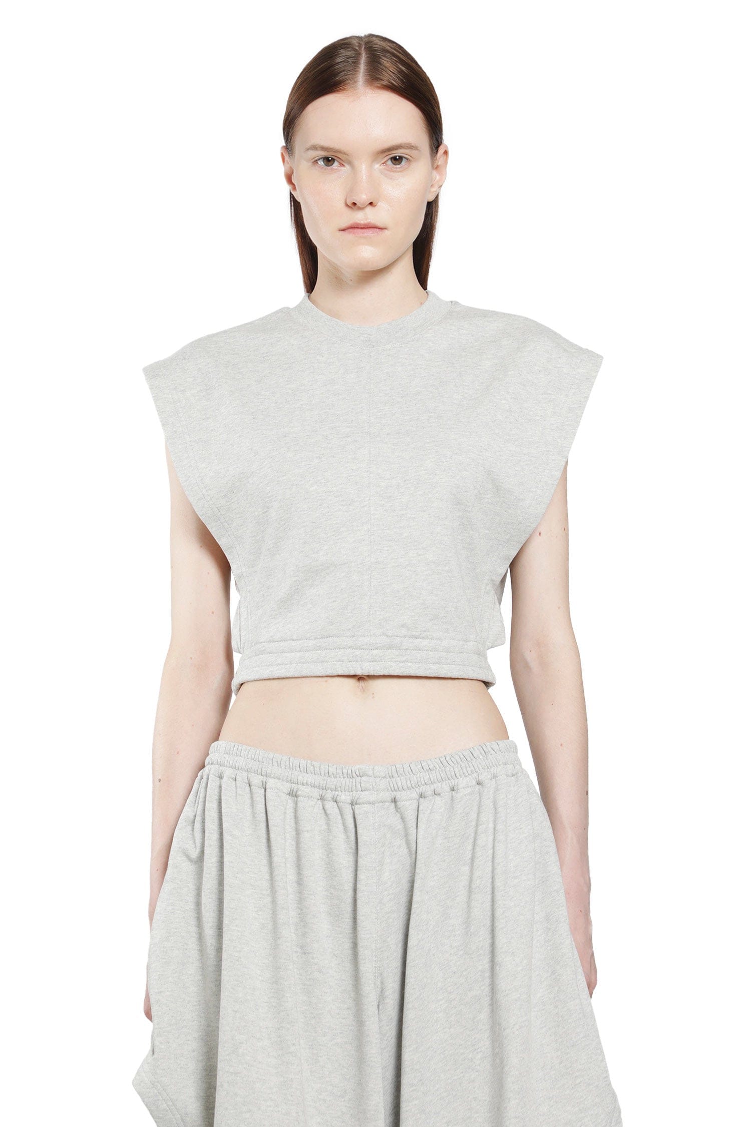 Alaia Fleece Jersey Top