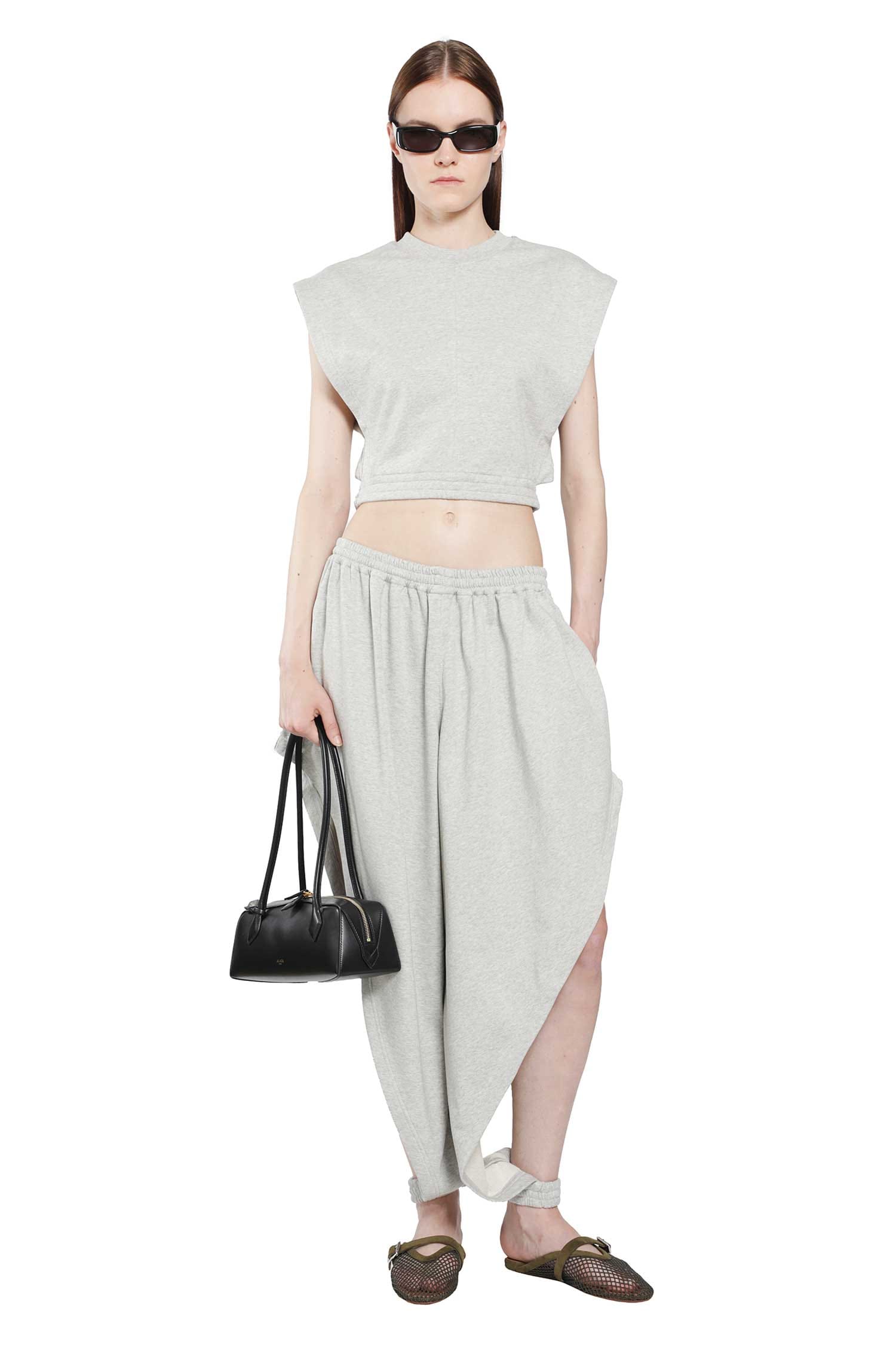 Alaia Fleece Jersey Top
