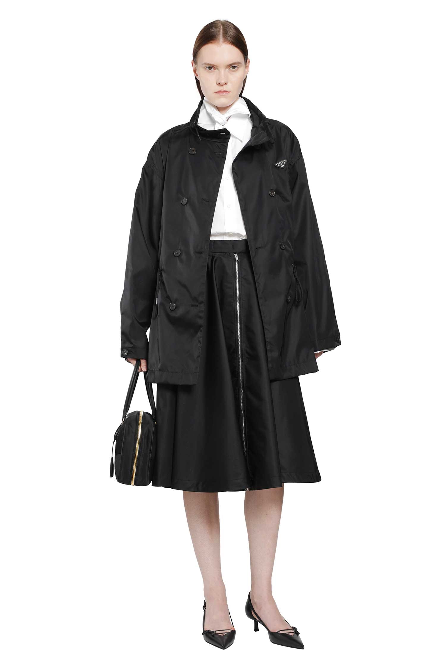 Prada Re-Nylon Midi Skirt