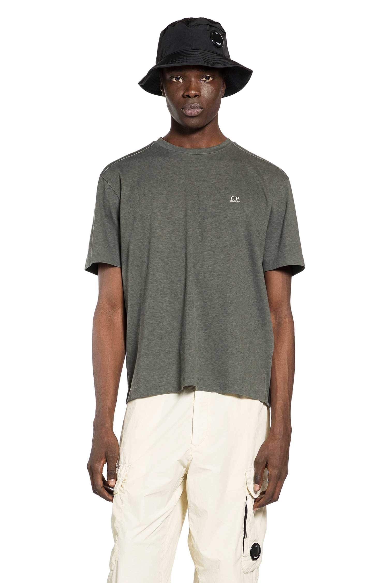 C.P. Company 20/1 Jersey Plated logo T-Shirt