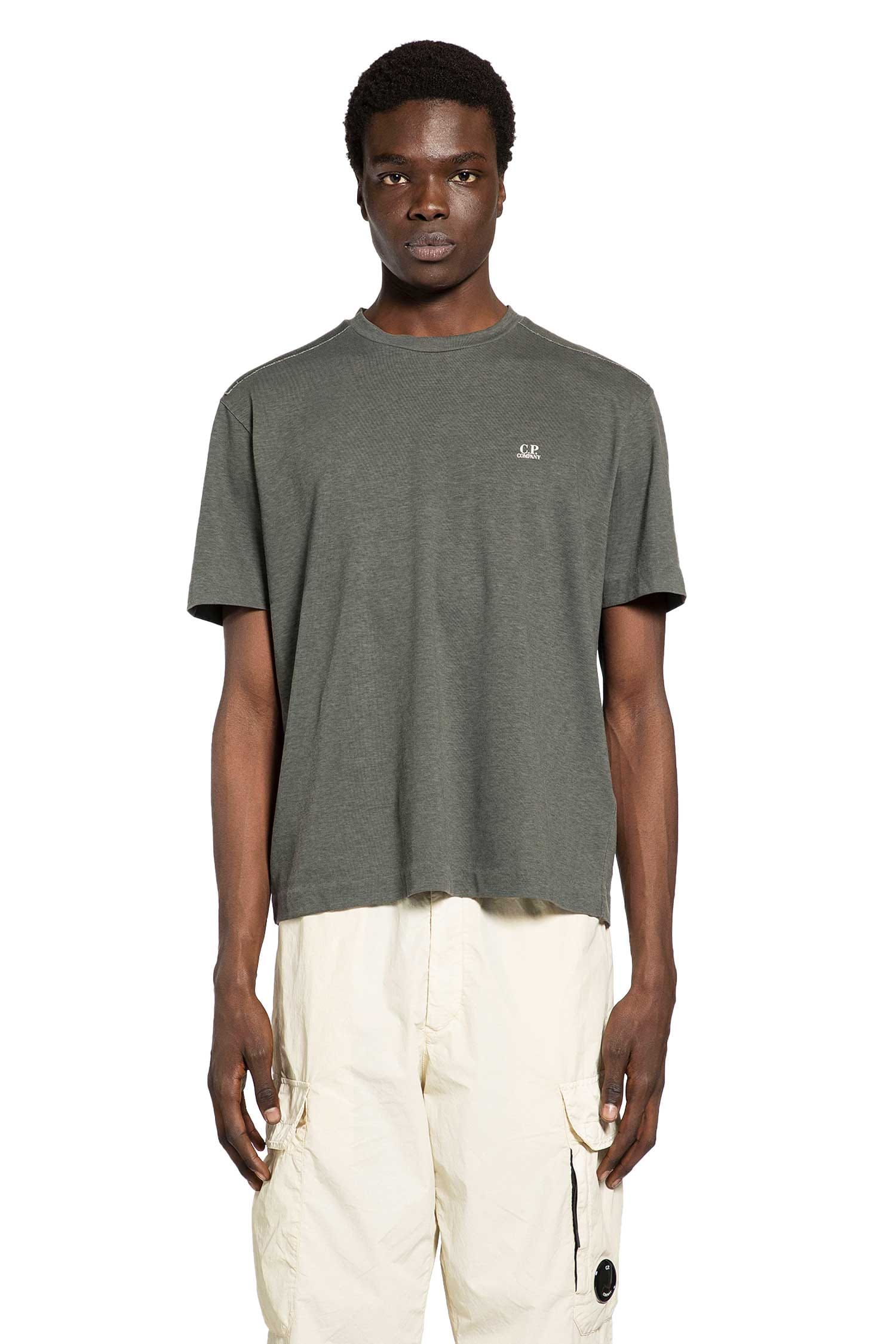 C.P. Company 20/1 Jersey Plated logo T-Shirt