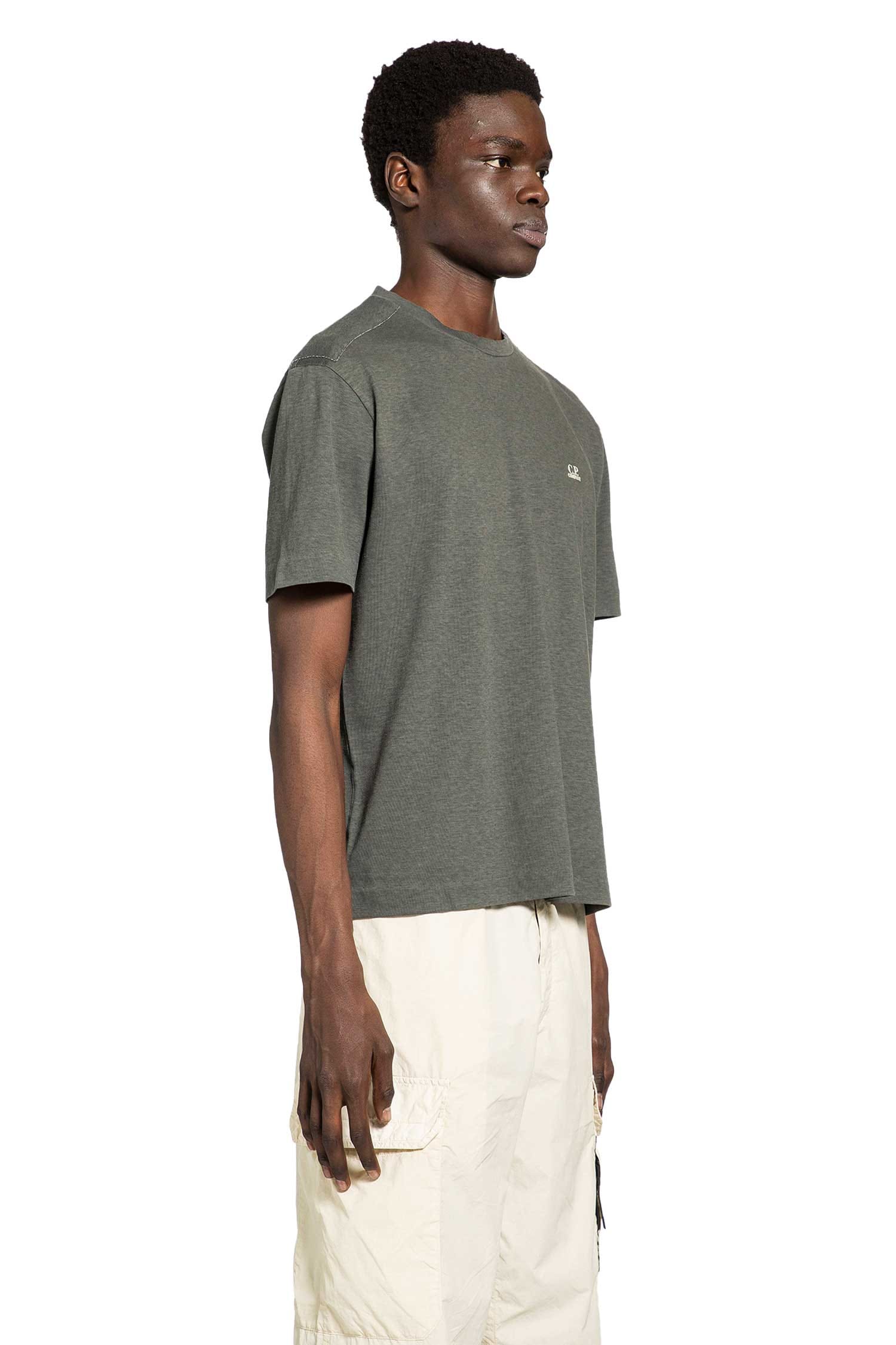 C.P. Company 20/1 Jersey Plated logo T-Shirt