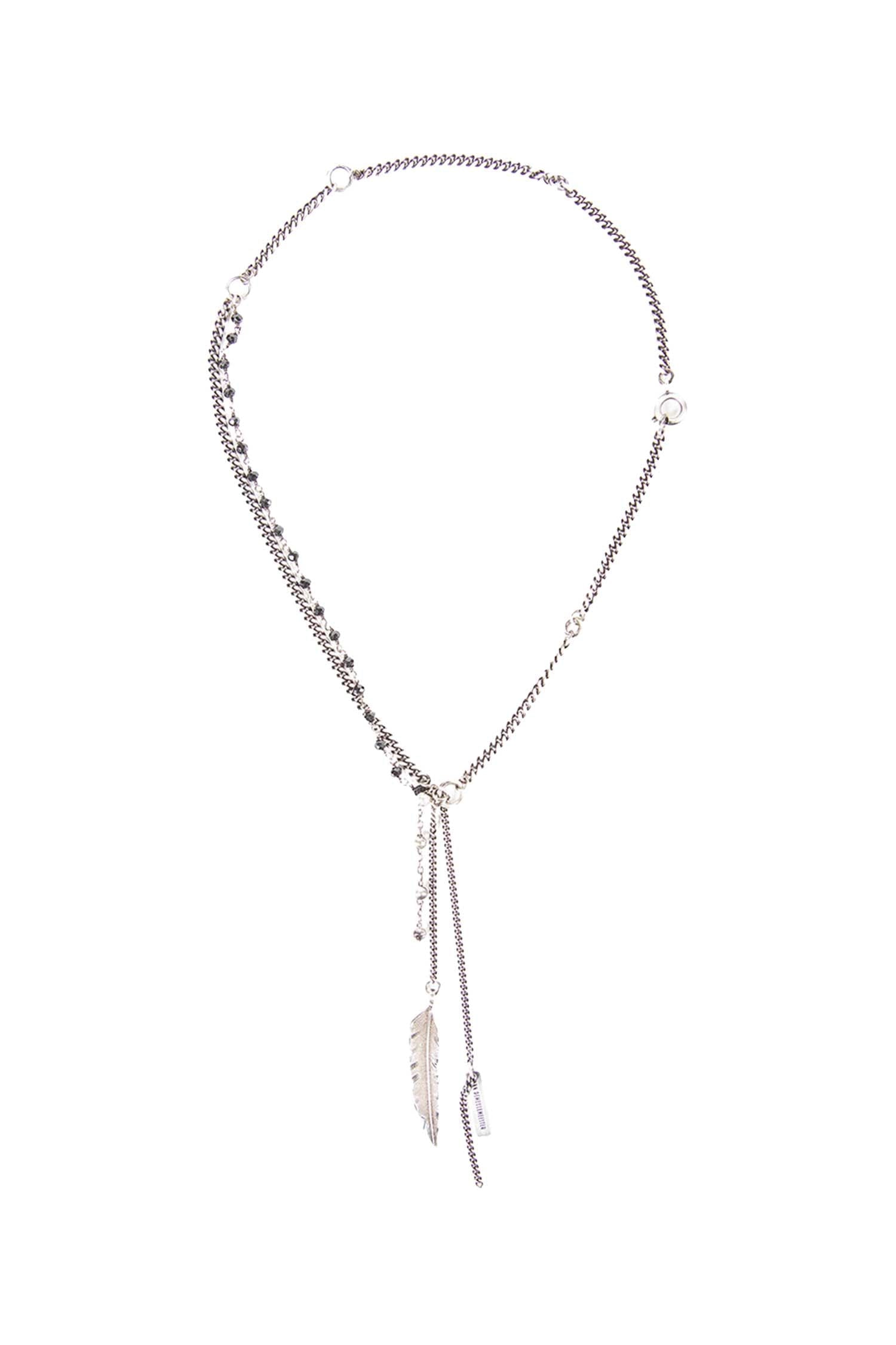 Ann Demeulemeester Maiko Feather Necklace