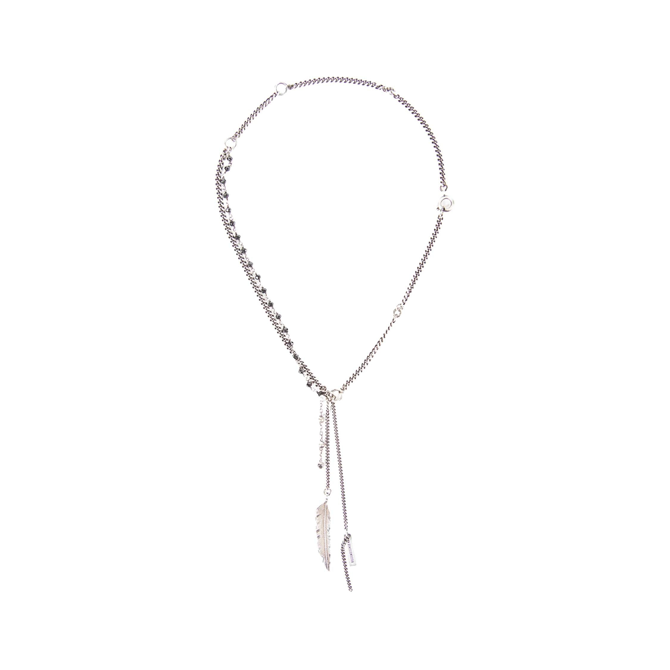 Ann Demeulemeester Maiko Feather Necklace