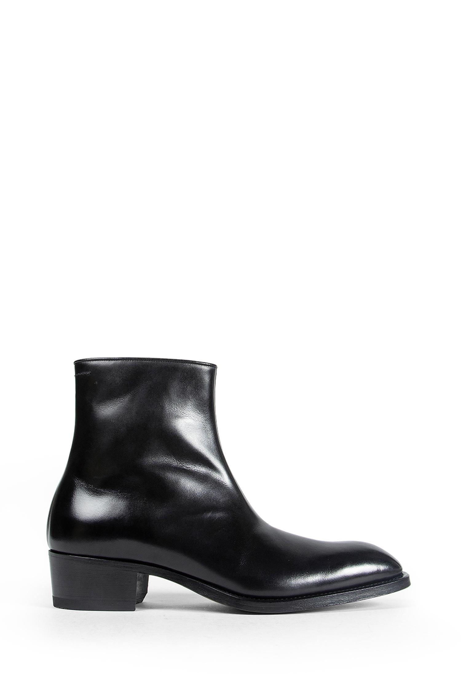 TOM FORD Burnished Leather Vincent Ankle Boots