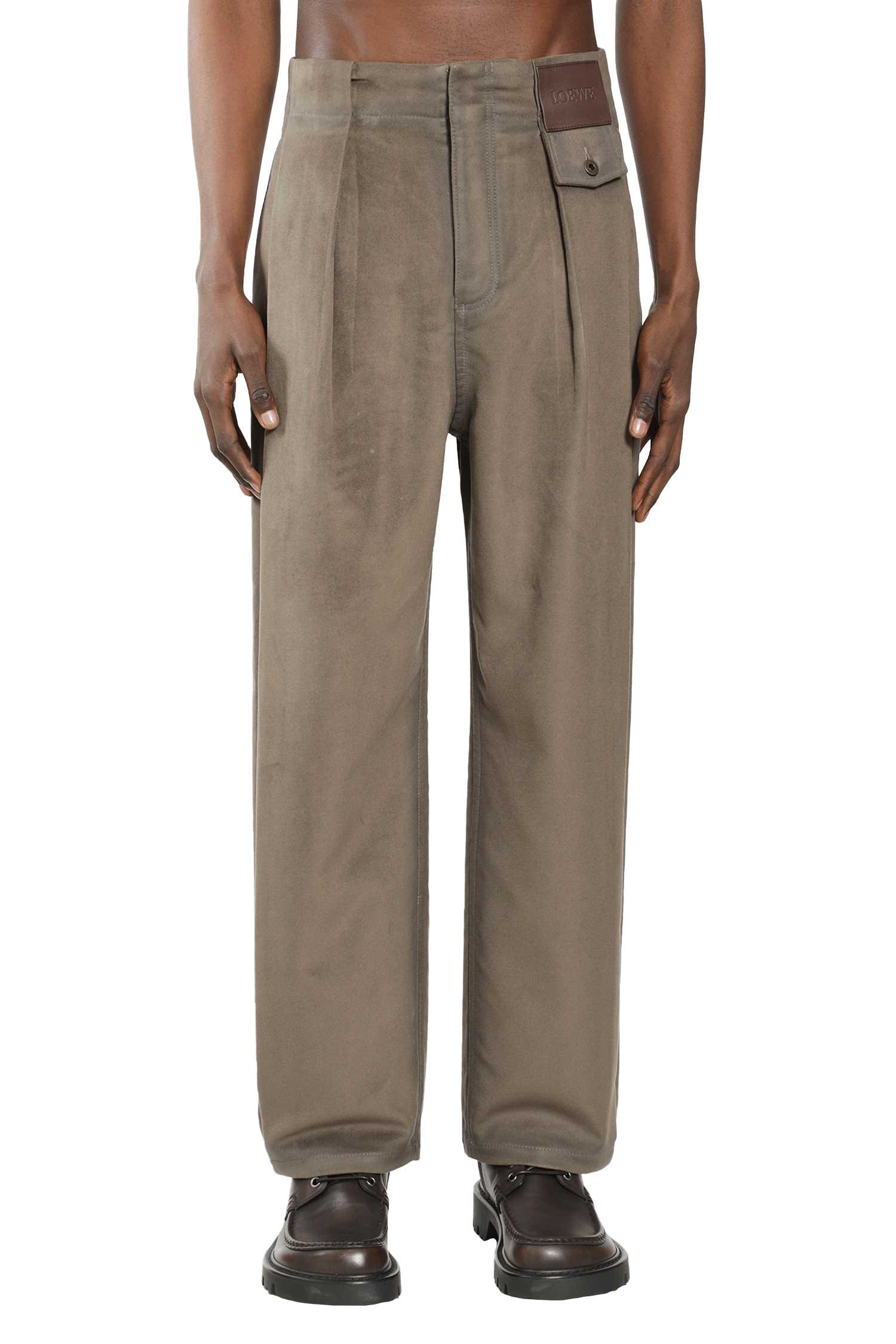 Loewe Trousers in Moleskin